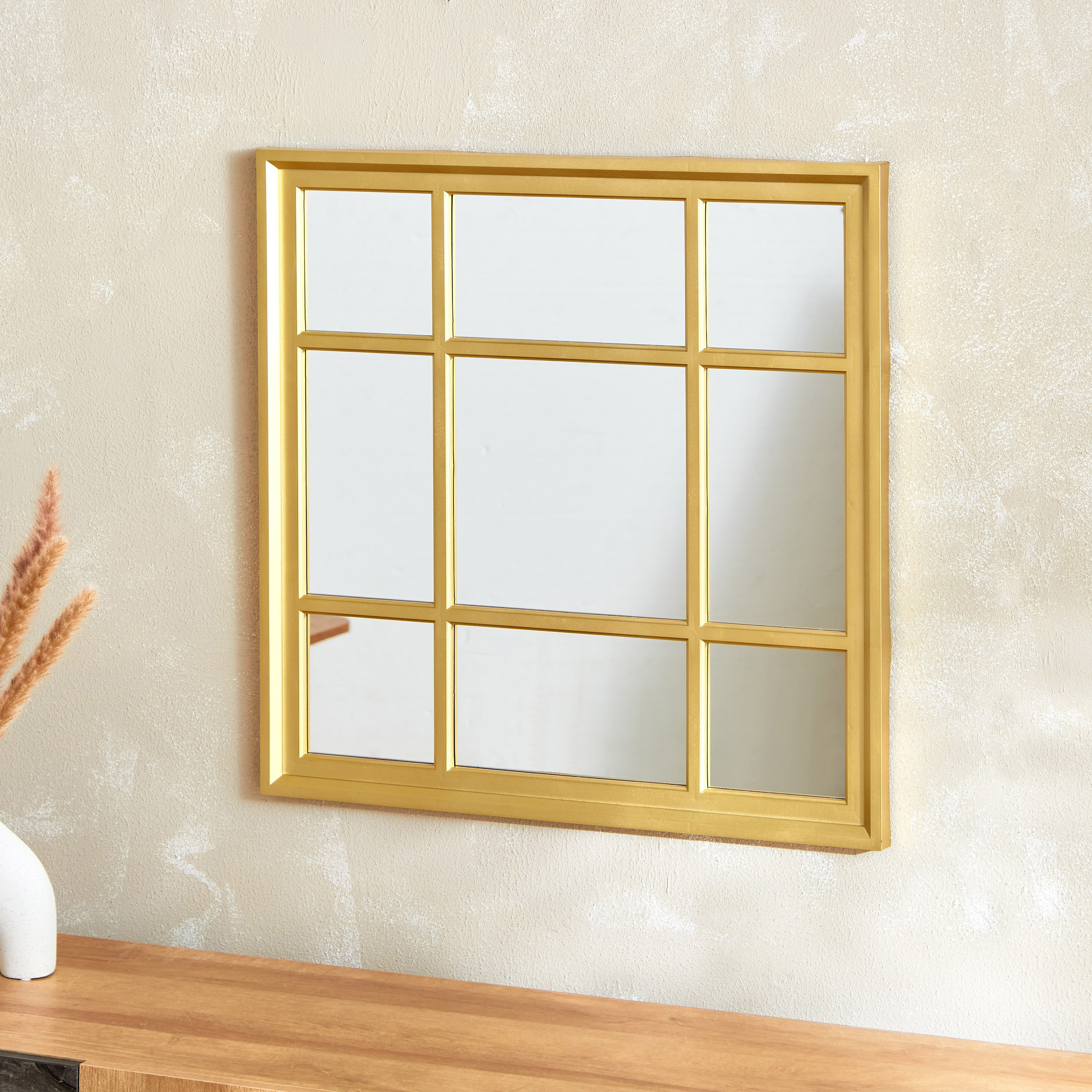 مرآة مربعة بتصميم نافذة من إيفرلي - 61x2.5x61 سم-PROMO_HB_AE_B1G1_250925-image-2
