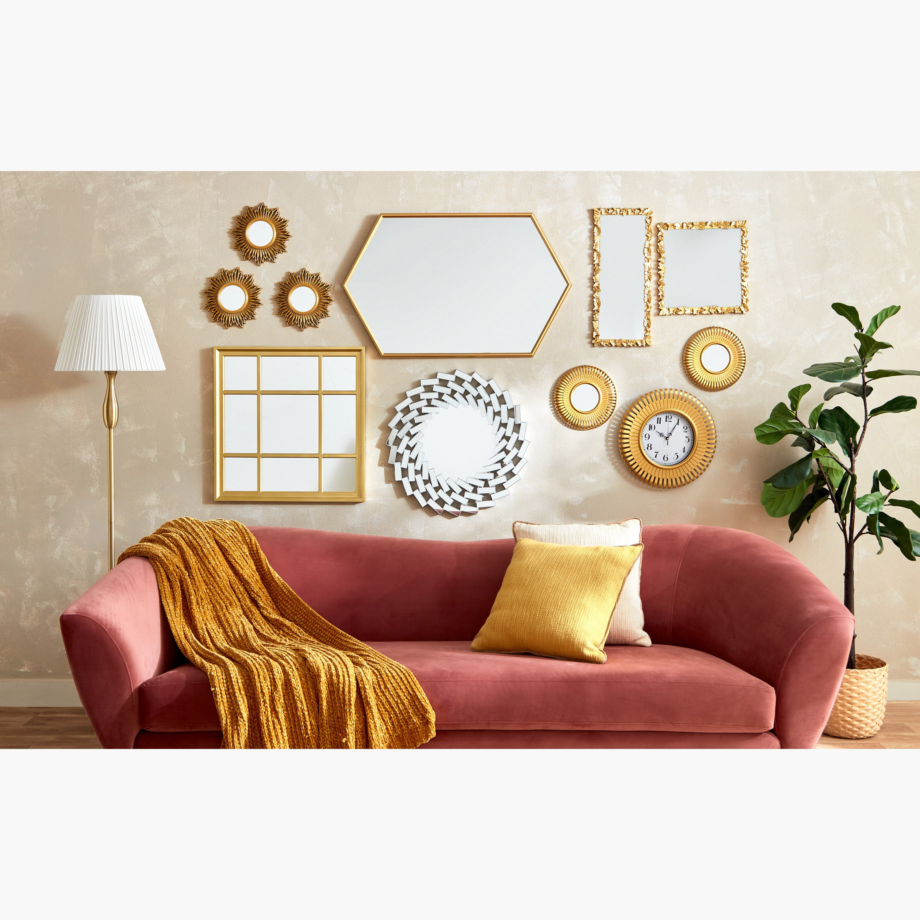 مرآة مربعة بتصميم نافذة من إيفرلي - 61x2.5x61 سم-PROMO_HB_AE_B1G1_250925-image-4