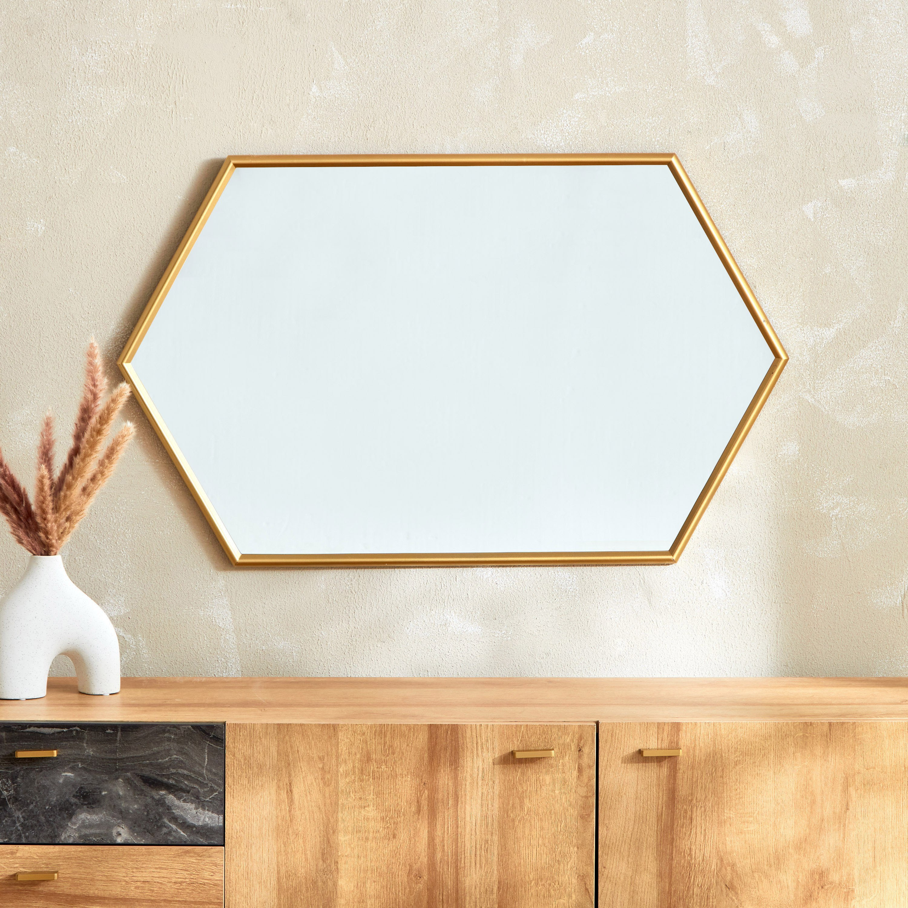 مرآة حائط ديكور من هالسي - 56x2x91.5 سم-hbxhomeware-hbxdecorandfurnishings-image-1