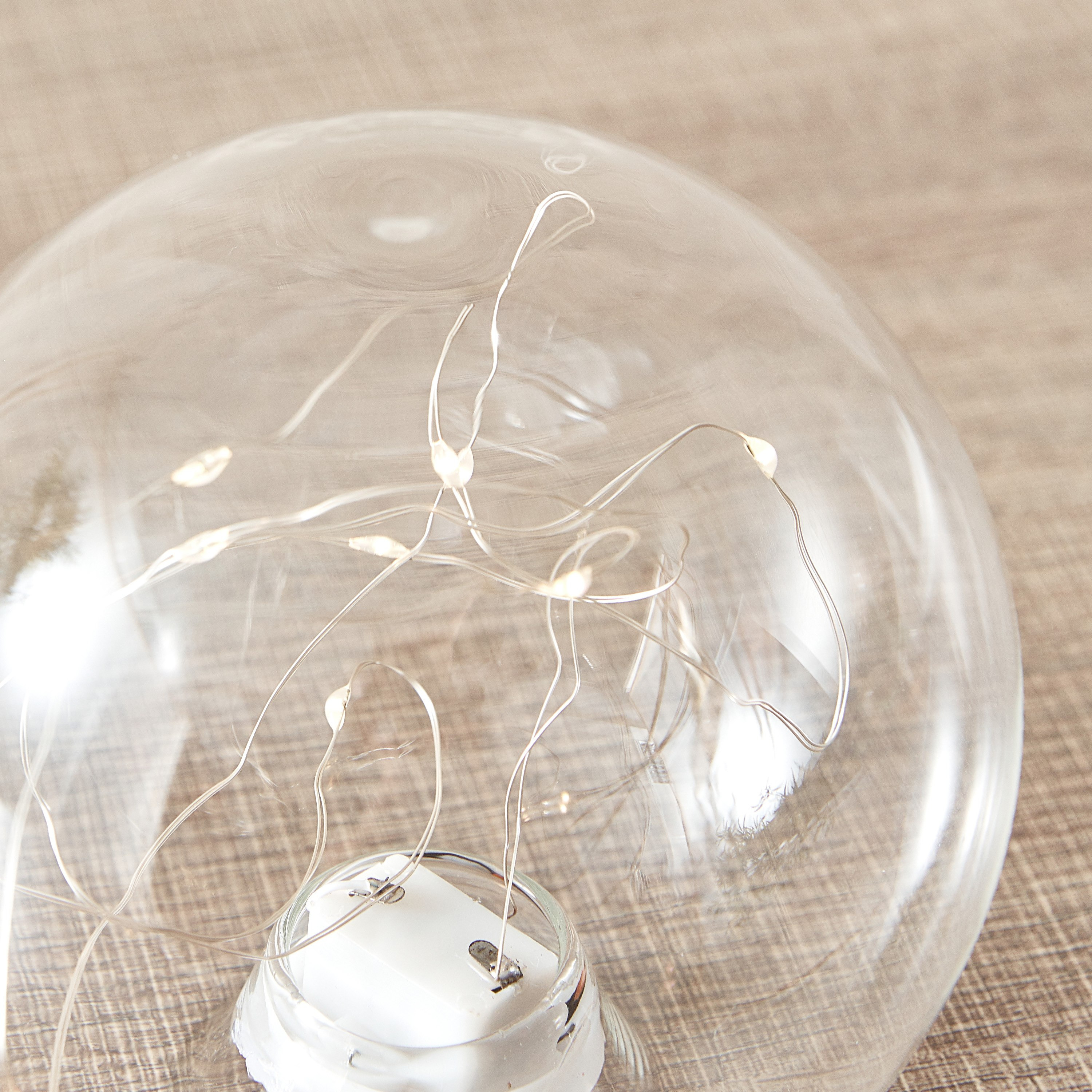 Lucy Glass Globe with String Lights - 12 cm-hbxhomeware-homedecor-figurinesandornaments-image-3