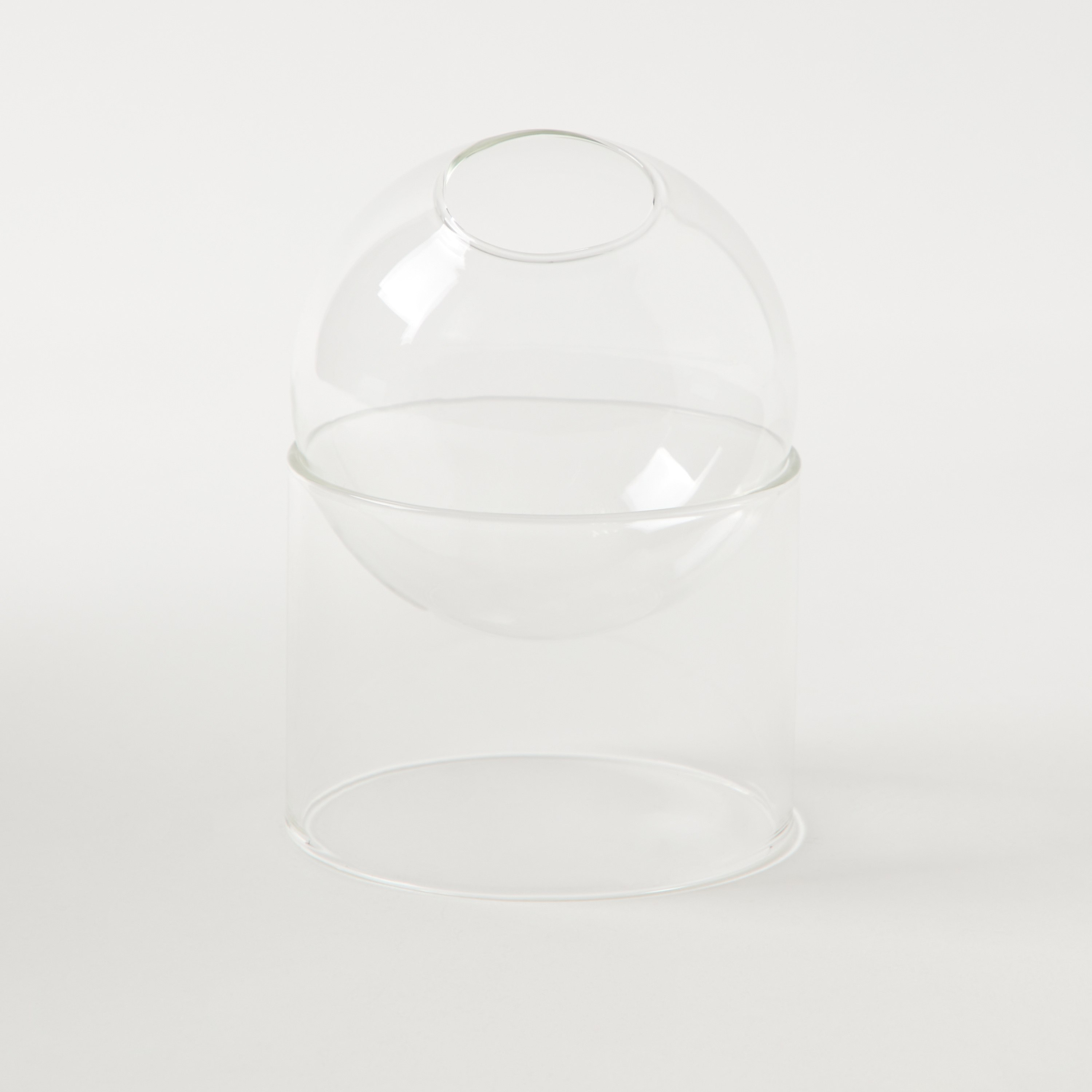 مزهرية زجاج من لوسي - 8x8x12 سم-hbxhomeware-hbxdecorandfurnishings-image-5
