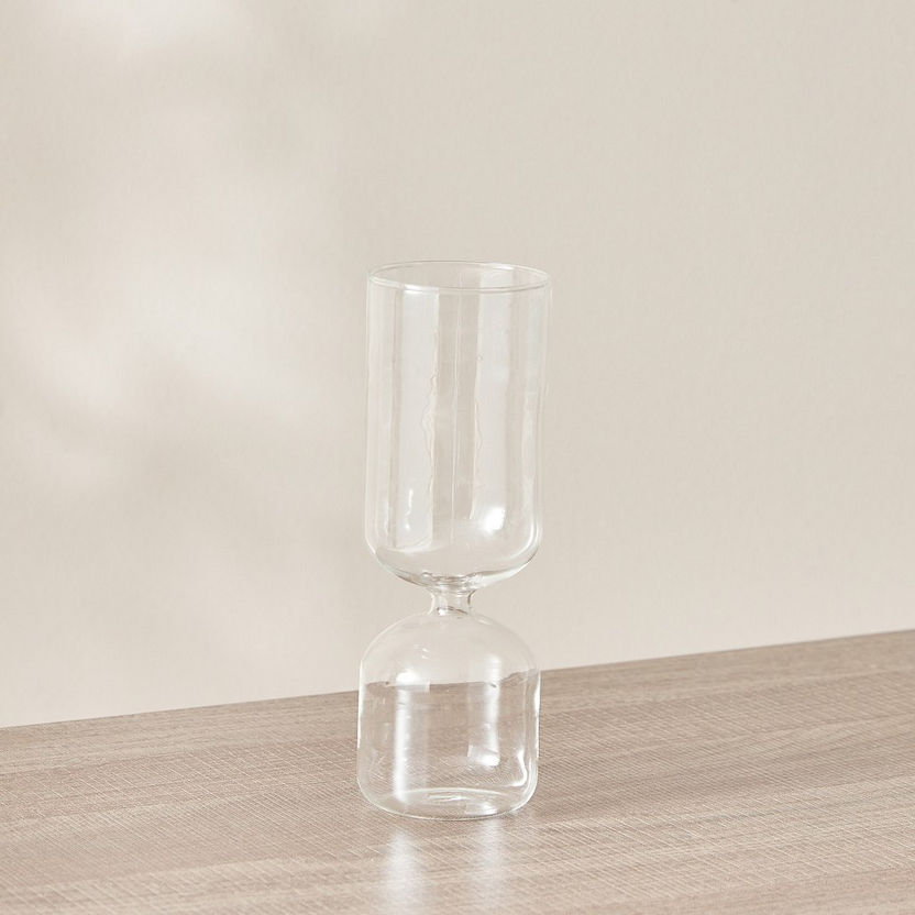 Lucy Funnel Glass Vase - 7x7x20 cm-Vases-image-1