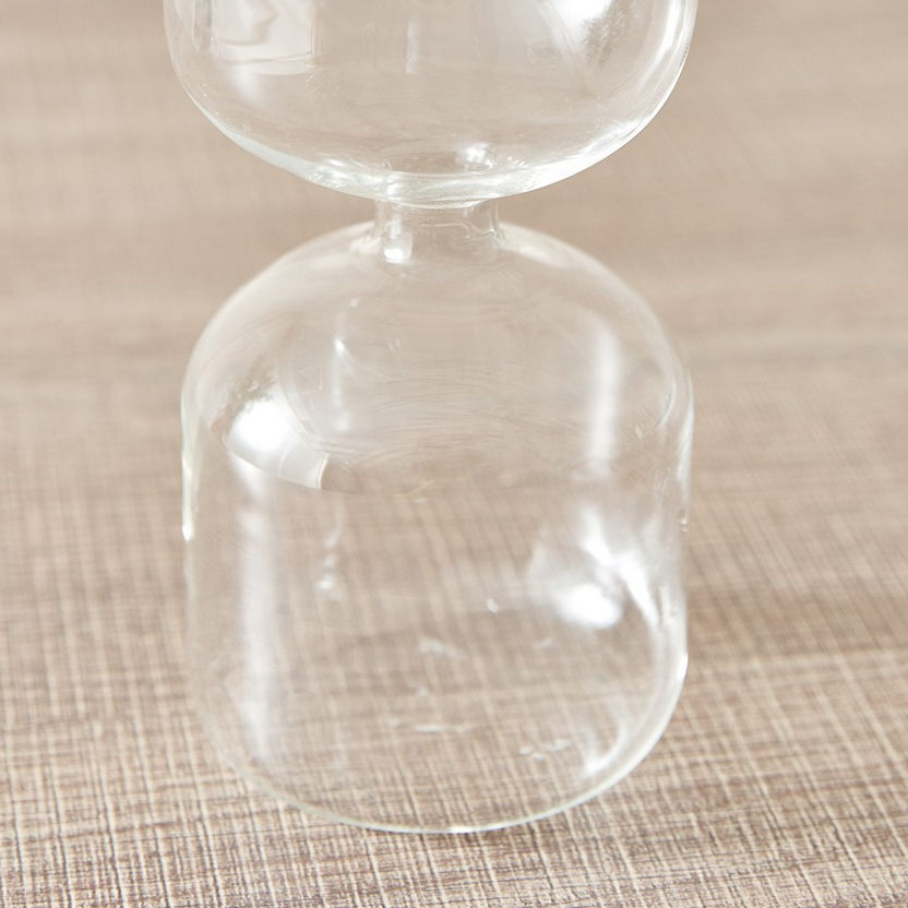 Lucy Funnel Glass Vase - 7x7x20 cm-Vases-image-3