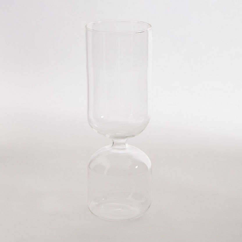 Lucy Funnel Glass Vase - 7x7x20 cm-Vases-image-5