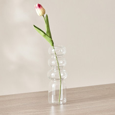 Lucy Glass Vase - 7x7x21 cm