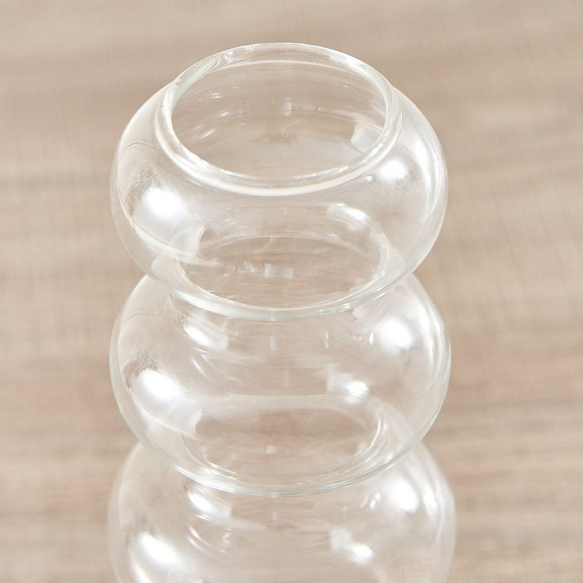 Lucy Glass Vase - 7x7x21 cm-Vases-image-2