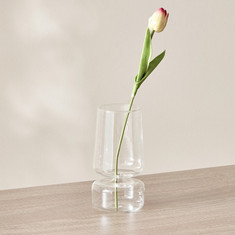 Lucy Glass Vase - 9x9x17 cm