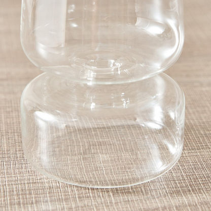 Lucy Glass Vase - 9x9x17 cms