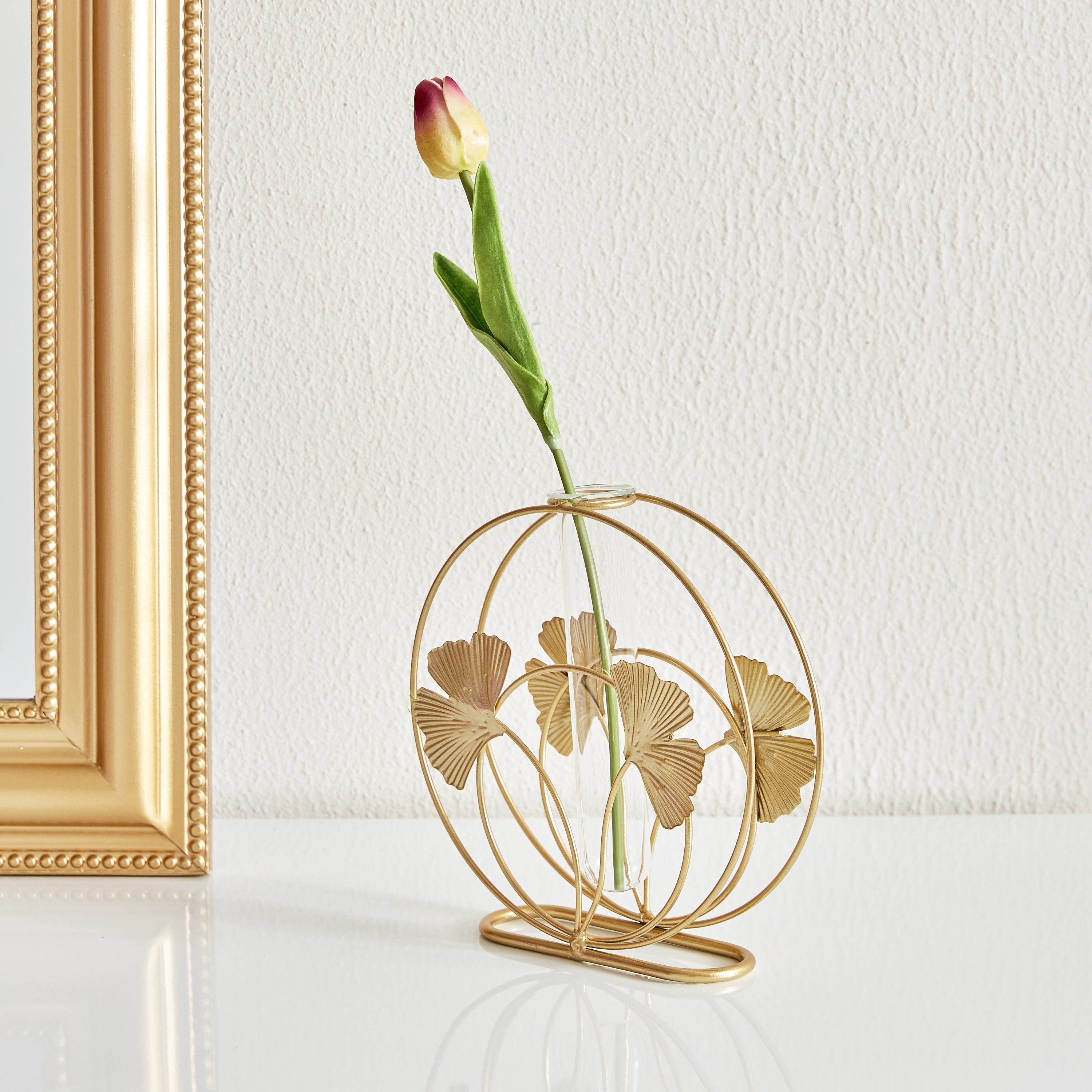 زينة ديكور بتصميم ورقة الجنكة من لوسي - 19x5.5x20 سم-hbxhomeware-homedecor-figurinesandornaments-image-1