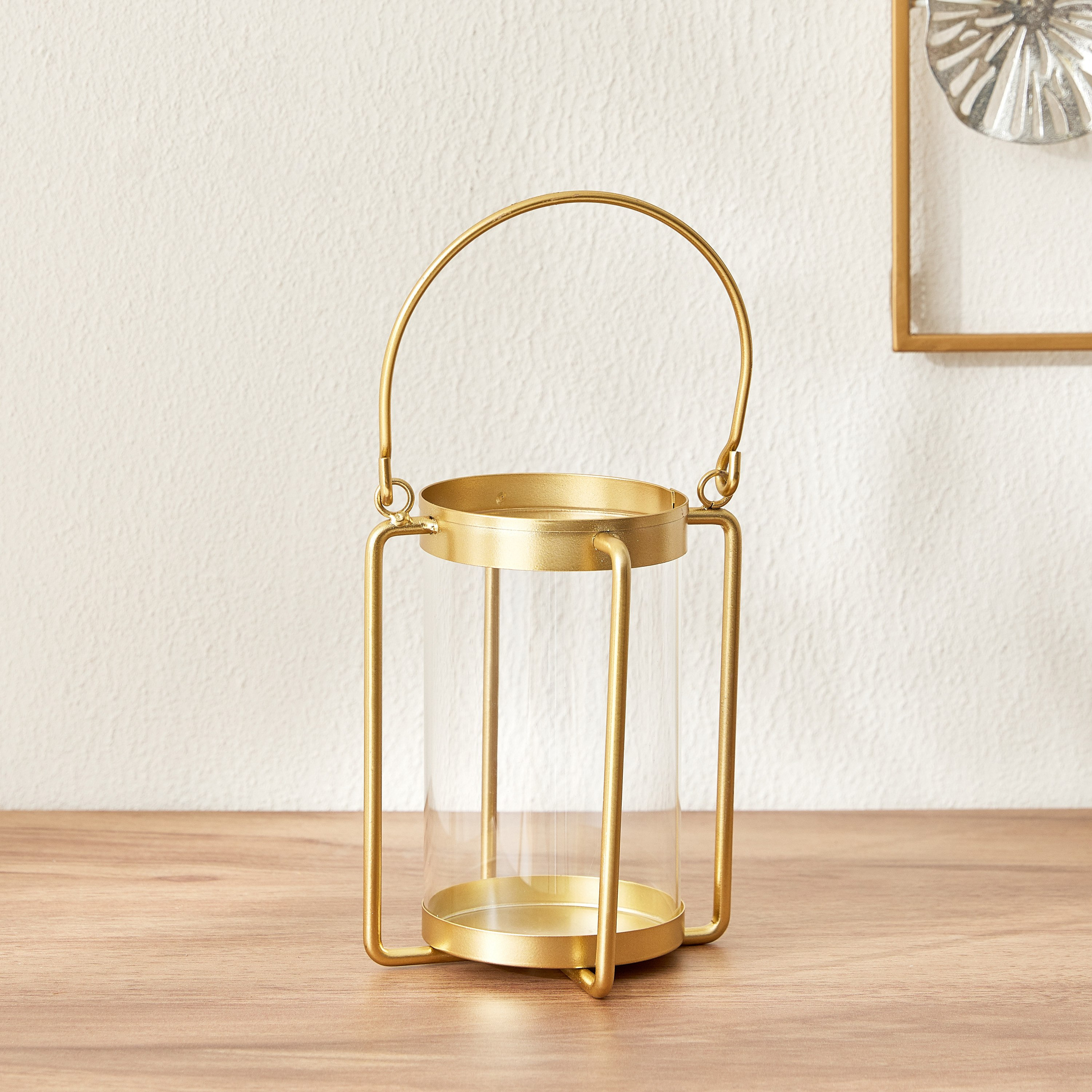 فانوس من لوسي - 16x15.5x19.5 سم-hbxdecorandfurnishings-homeaccessories-lanterns-image-2