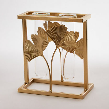 Lucy Ginkgo Decorative Accent - 14.5x8x17 cms