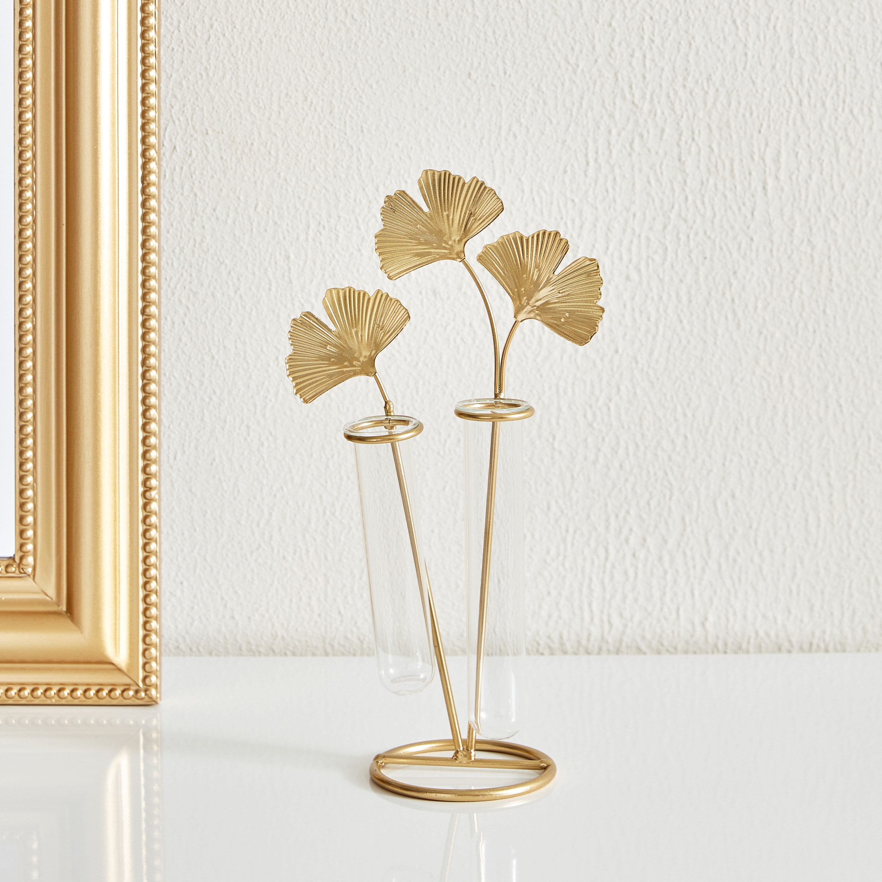 زينة ديكور بتصميم ورقة الجنكة من لوسي - 17x9.5x31.5 سم-hbxhomeware-homedecor-figurinesandornaments-image-2