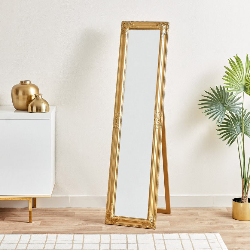 Eva Wooden Frame Standing Mirror - 40x160 cm-Mirrors-image-0