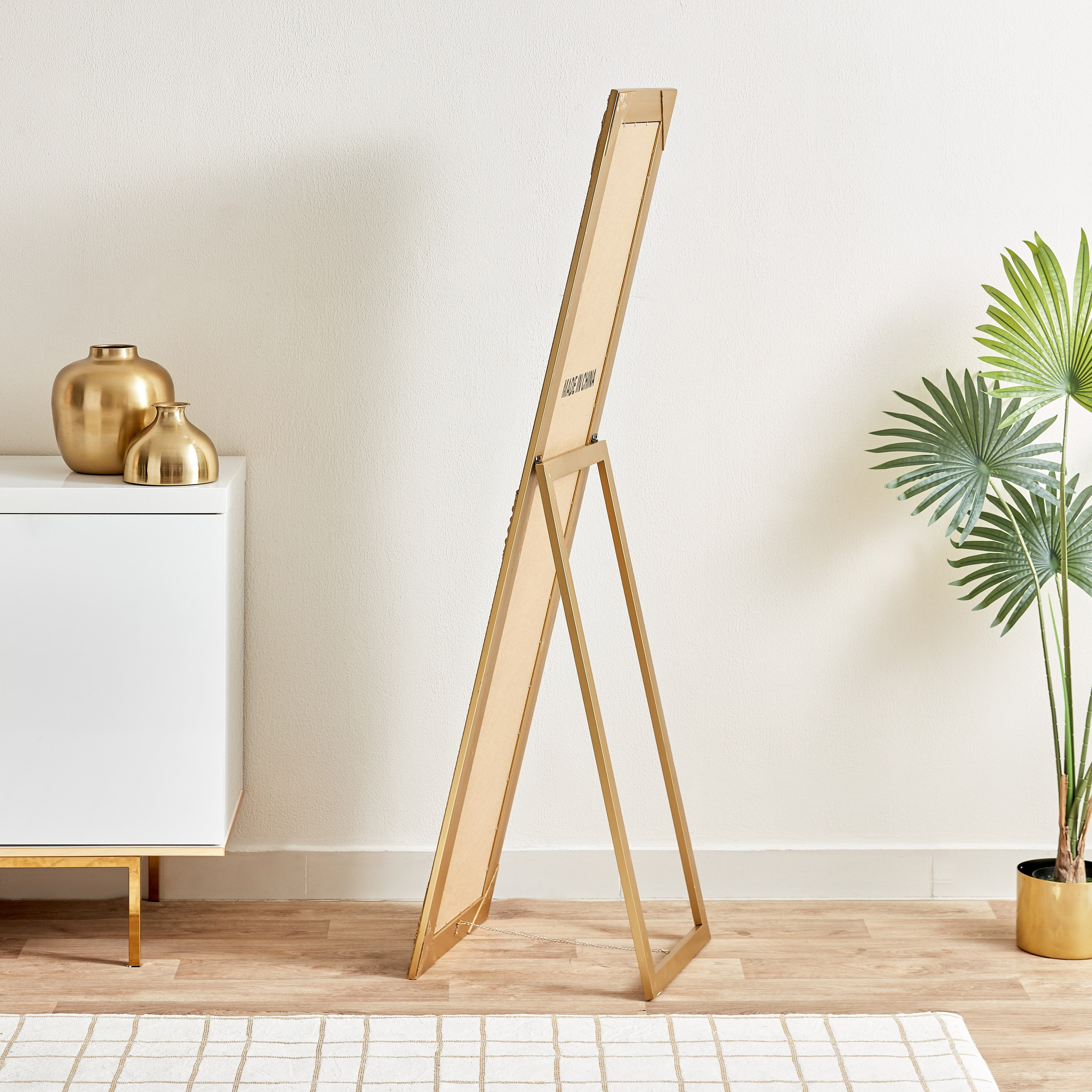 مرآة قائمة بإطار خشبي من إيفا - 40x160 سم-hbxhomeware-hbxdecorandfurnishings-image-2