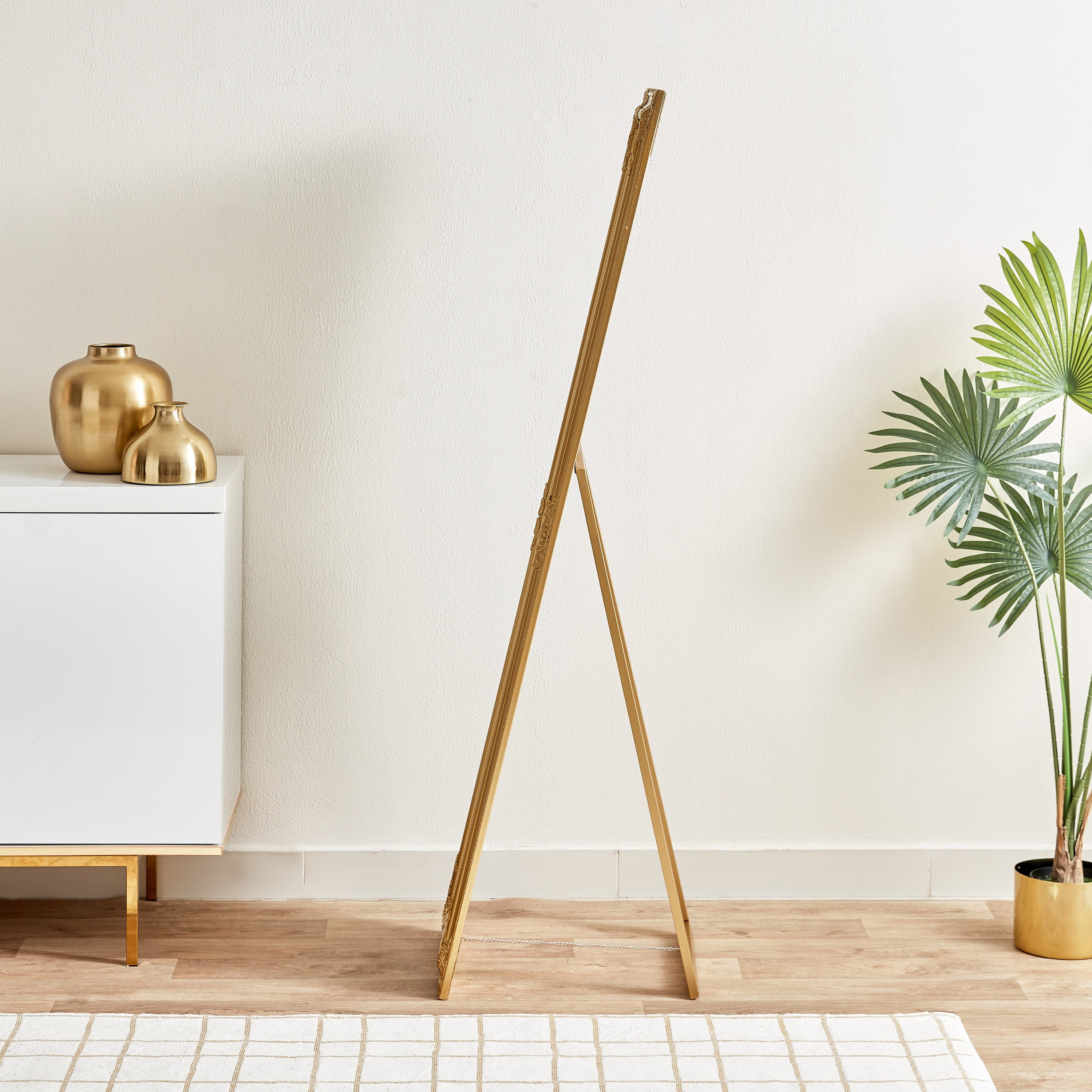 مرآة قائمة بإطار خشبي من إيفا - 40x160 سم-hbxhomeware-hbxdecorandfurnishings-image-3