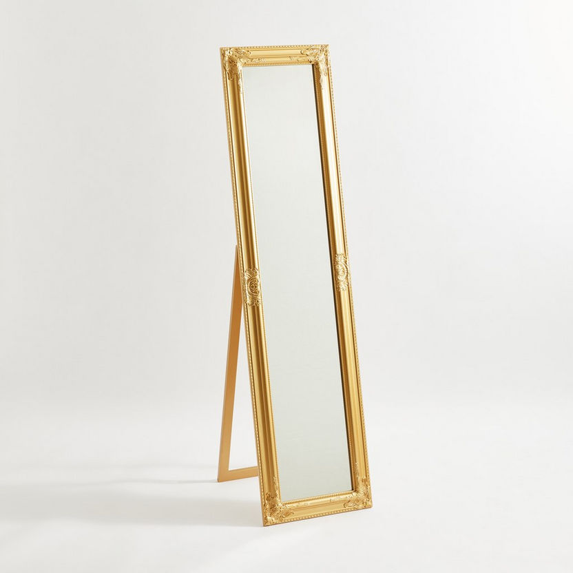 Eva Wooden Frame Standing Mirror - 40x160 cm-Mirrors-image-6