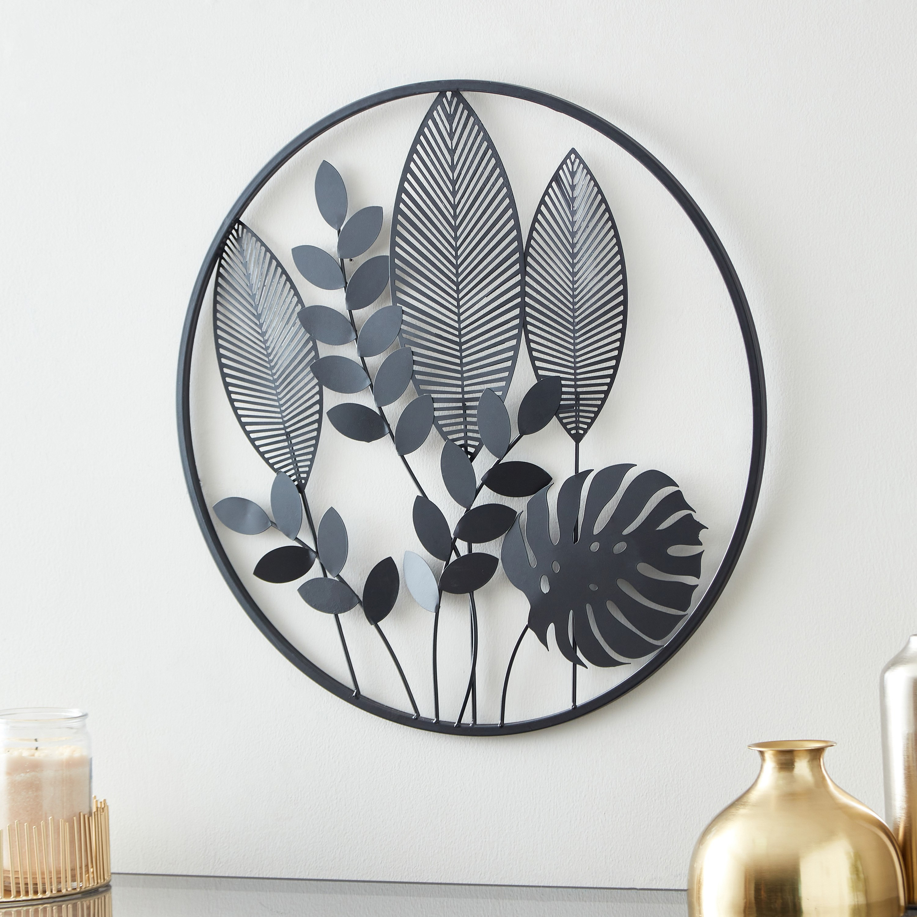 Halsey Metal Floral Wall Art - 56 cm-PROMO_HB_AE_B1G1_250925-image-2
