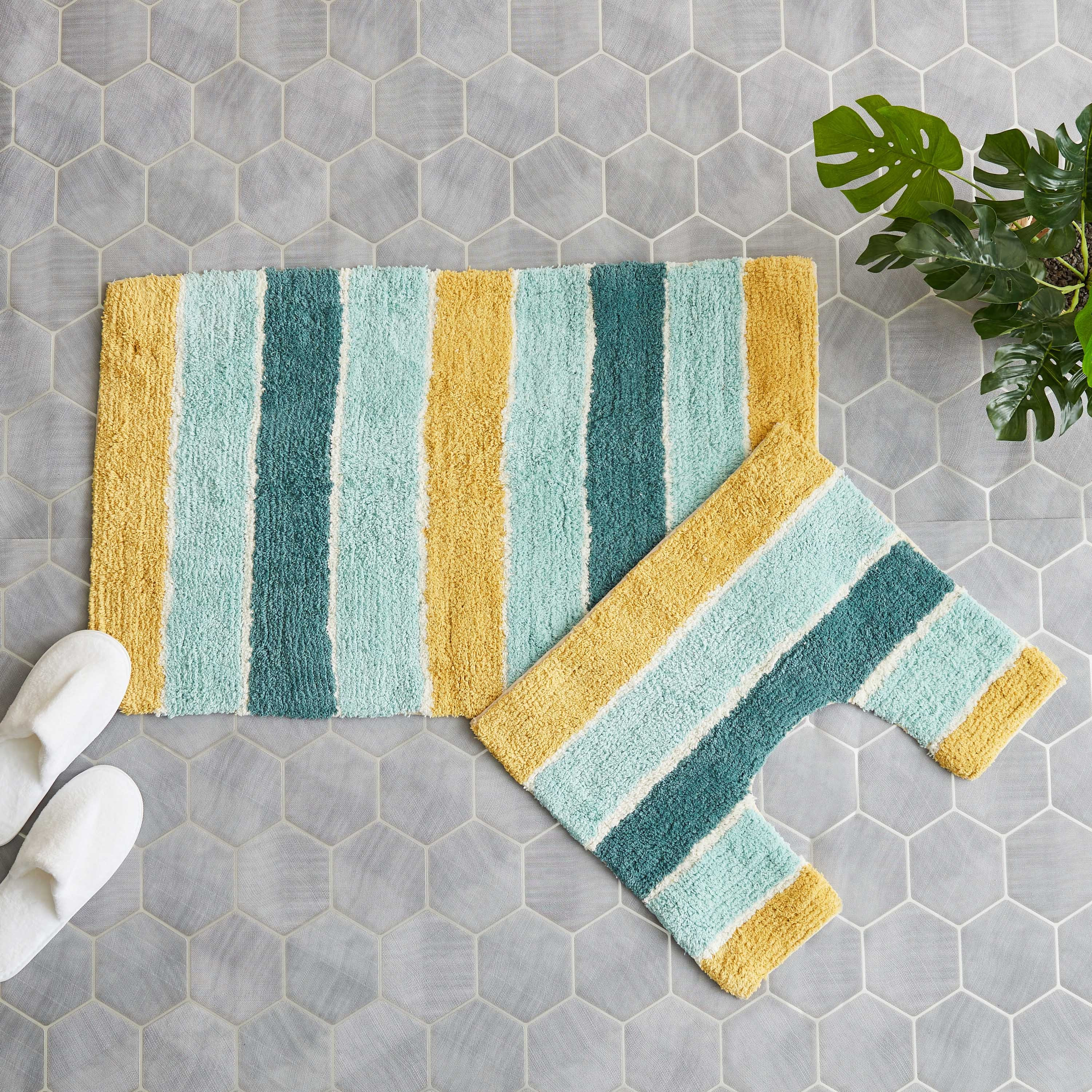 Sonny 2-Piece Cotton Bath Mat Set - 50x80+40 cm-PROMO_HB_AE_B1G1_250925-image-1