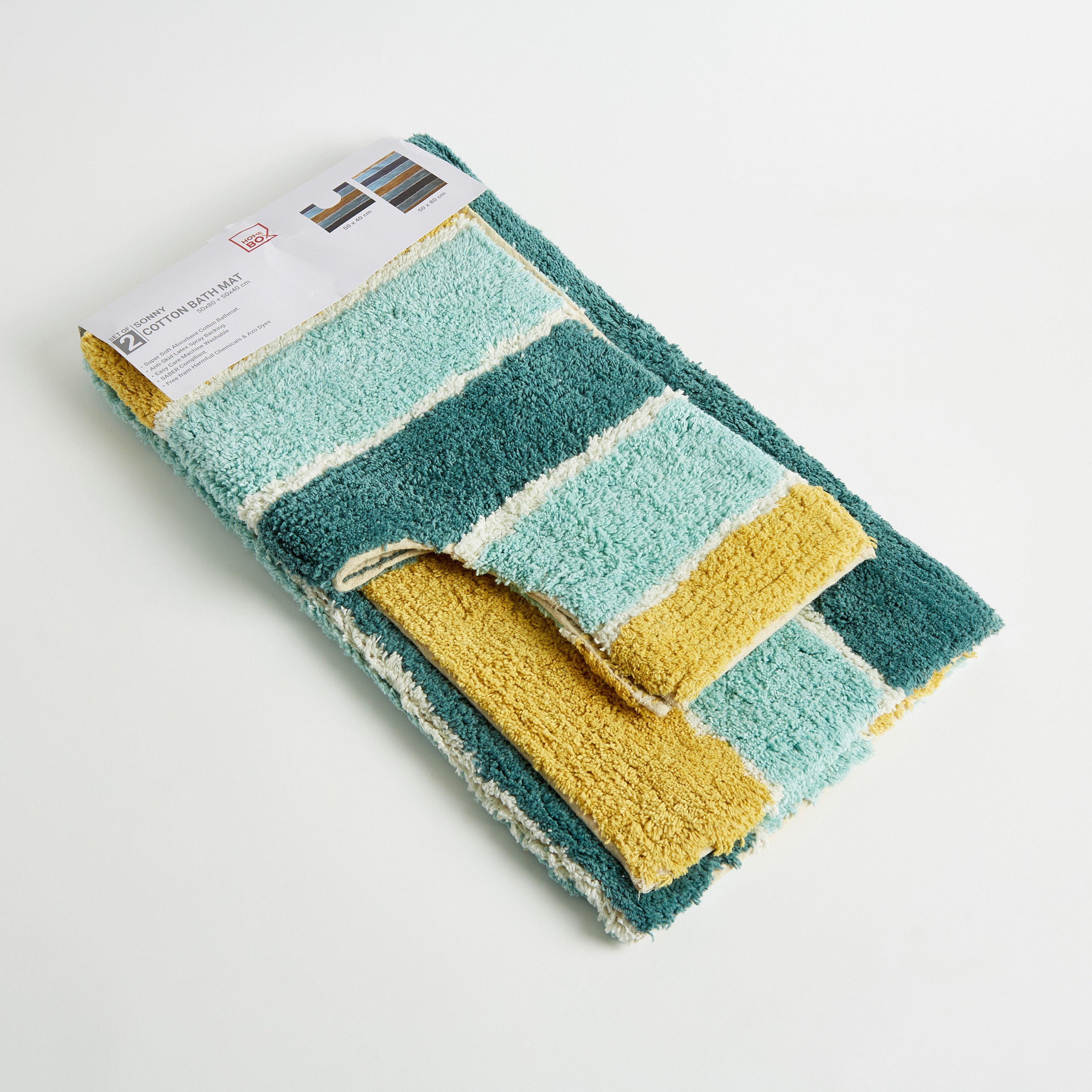 Sonny 2-Piece Cotton Bath Mat Set - 50x80+40 cm-PROMO_HB_AE_B1G1_250925-image-7