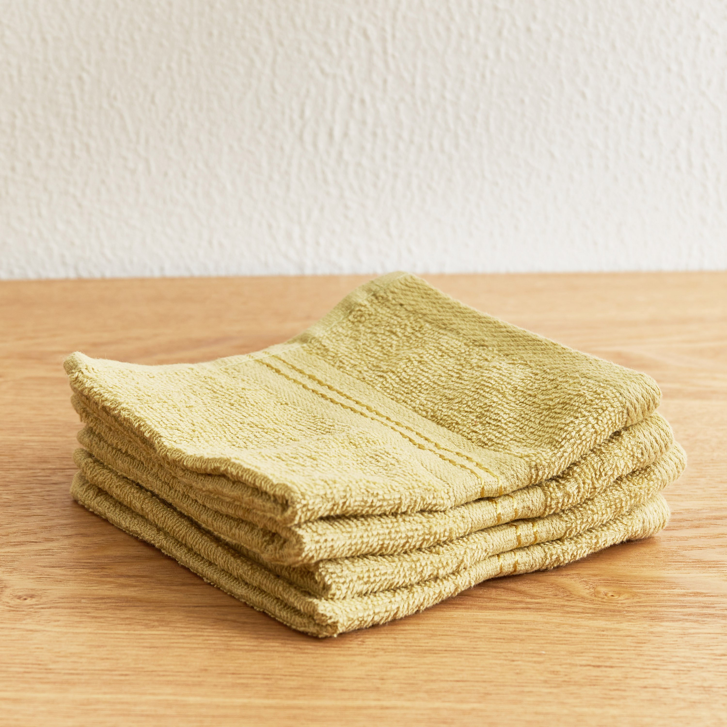 طقم مناشف وجه 4 قطع من إسنشيال - 30x30 سم-hbxbathroom-bathroomtextiles-image-1