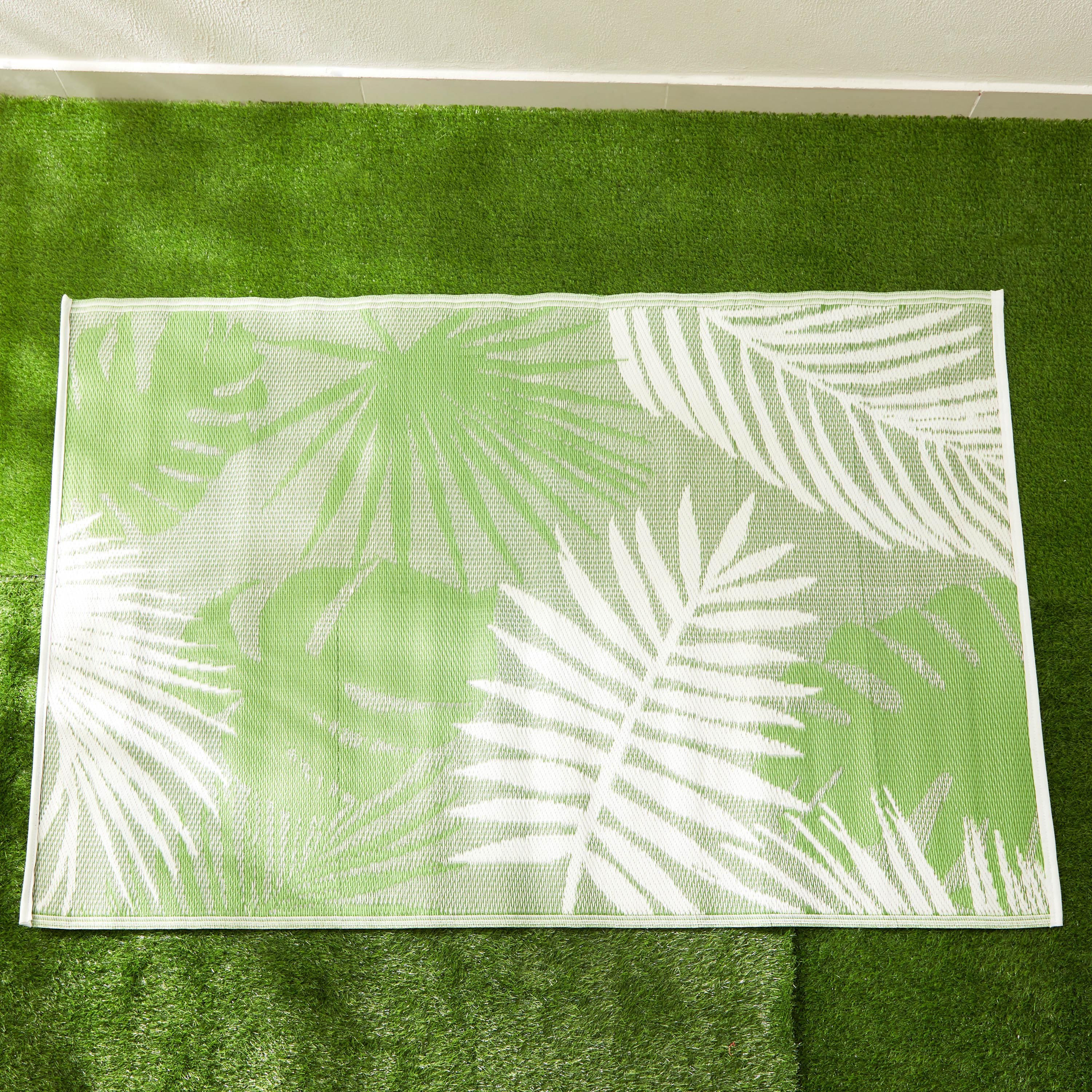 سجادة للمساحات الداخلية والخارجية بطبعات أوراق شجر من أرلو - 120x180 سم-hbxdecorandfurnishings-floorcoverings-rugs-image-1