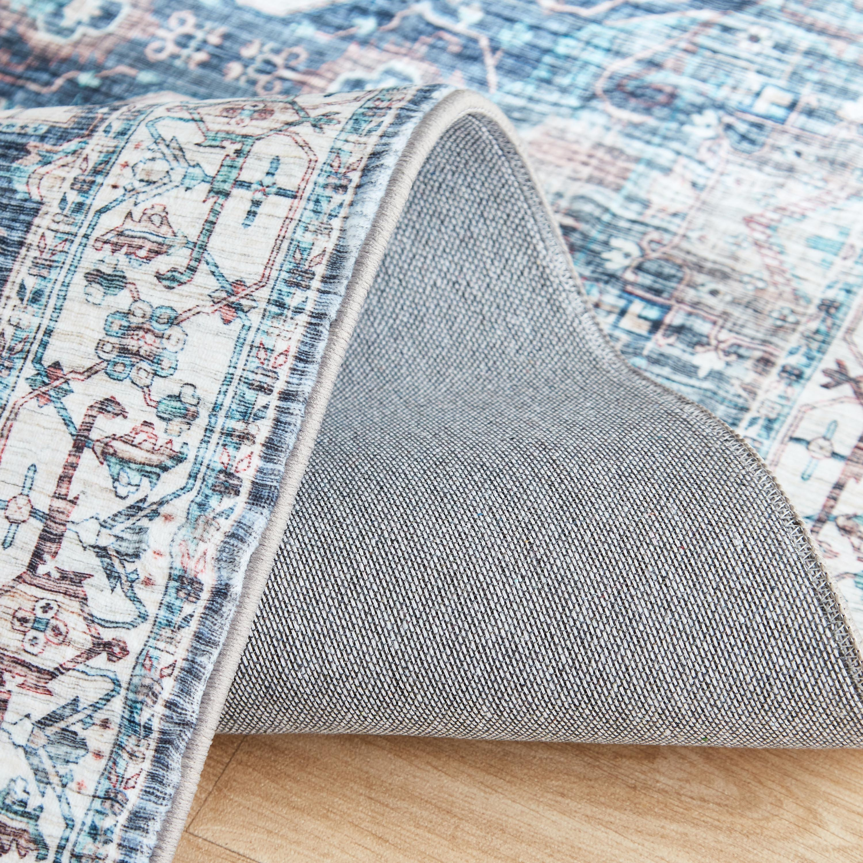 Miraj Ziya Velvet Rug - 80x230 cm-hbxdecorandfurnishings-floorcoverings-rugs-image-4