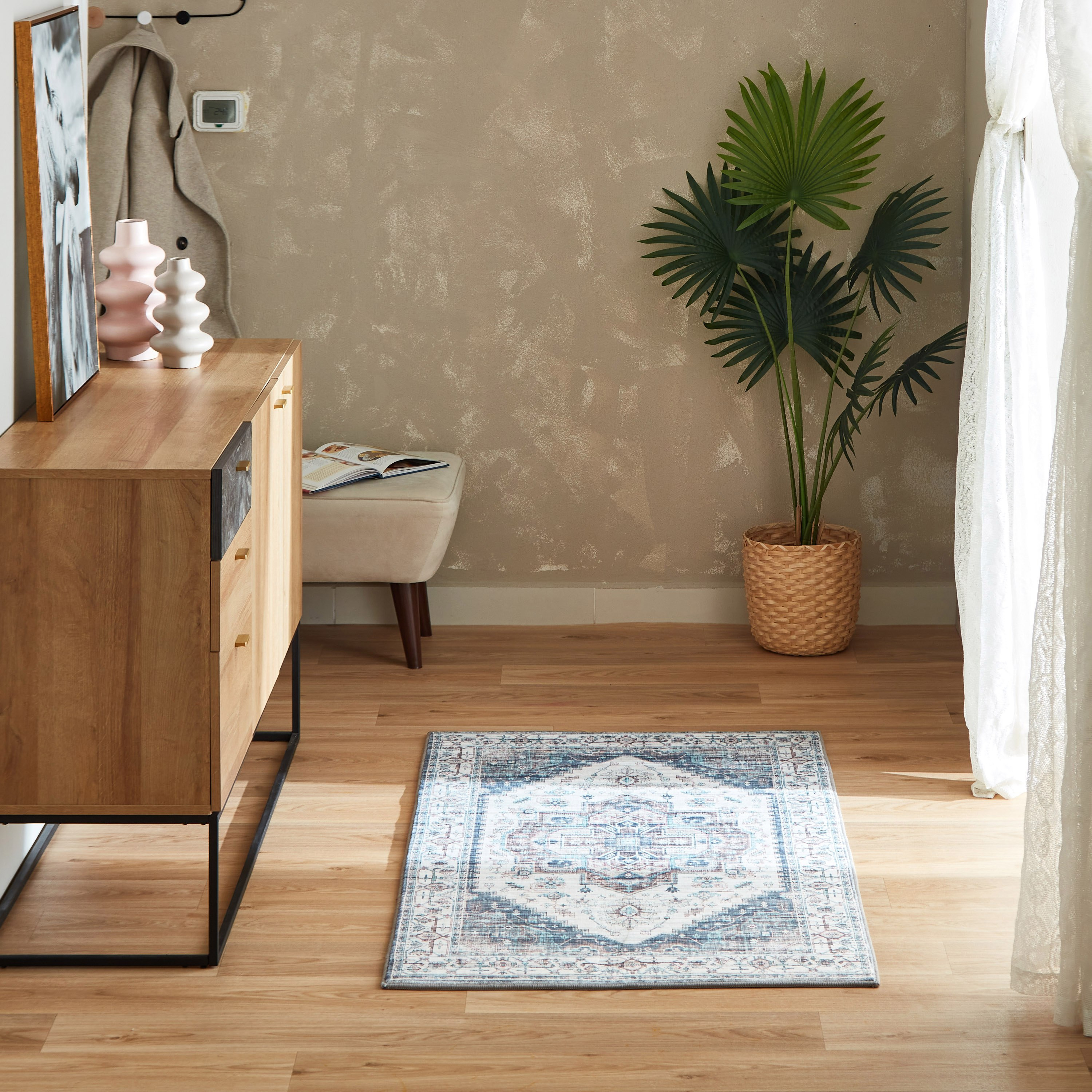سجادة مخملية من ميراج زيا - 80x150 سم-hbxdecorandfurnishings-floorcoverings-rugs-image-1