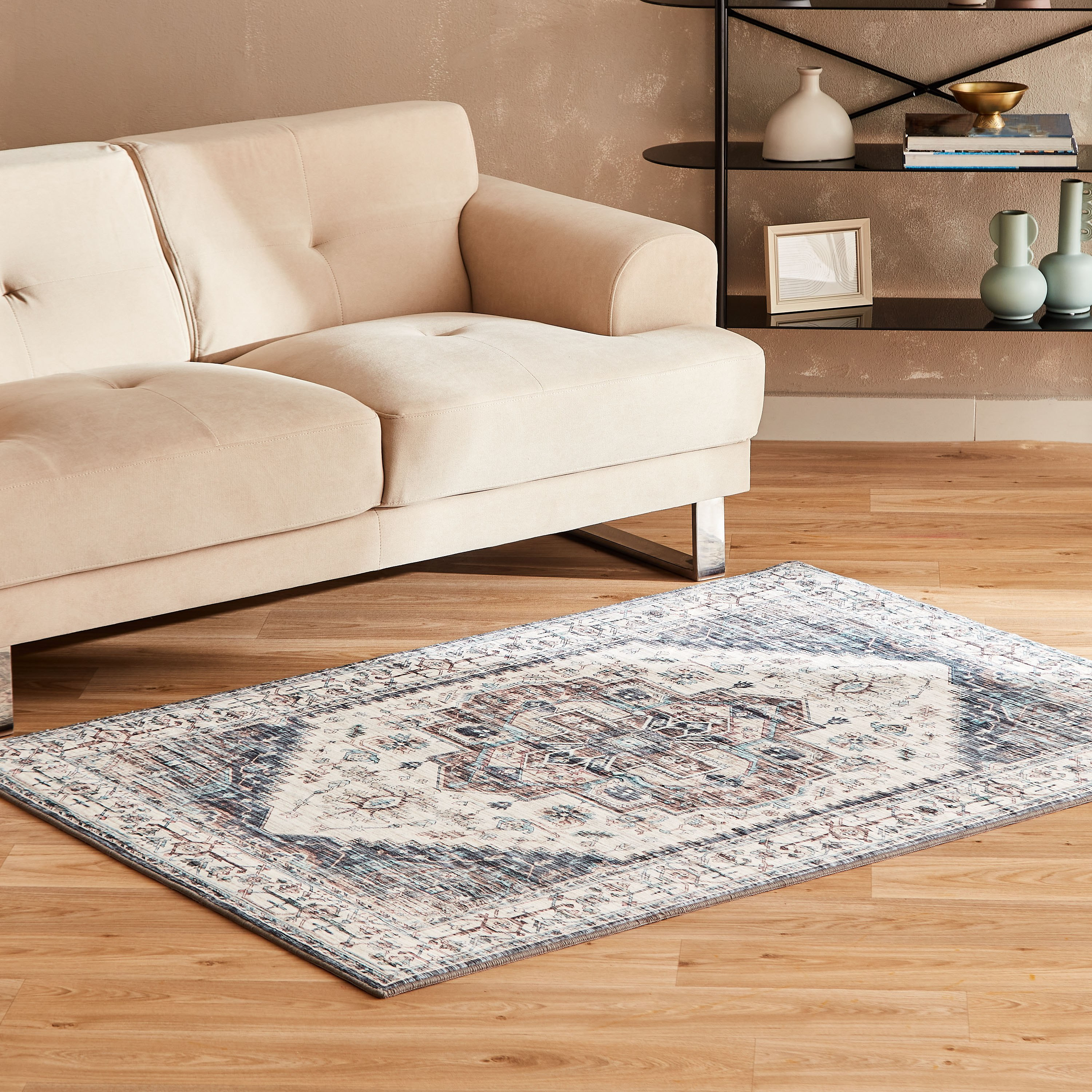 سجادة مخملية من ميراج زيا - 120x170 سم-hbxdecorandfurnishings-floorcoverings-rugs-image-1