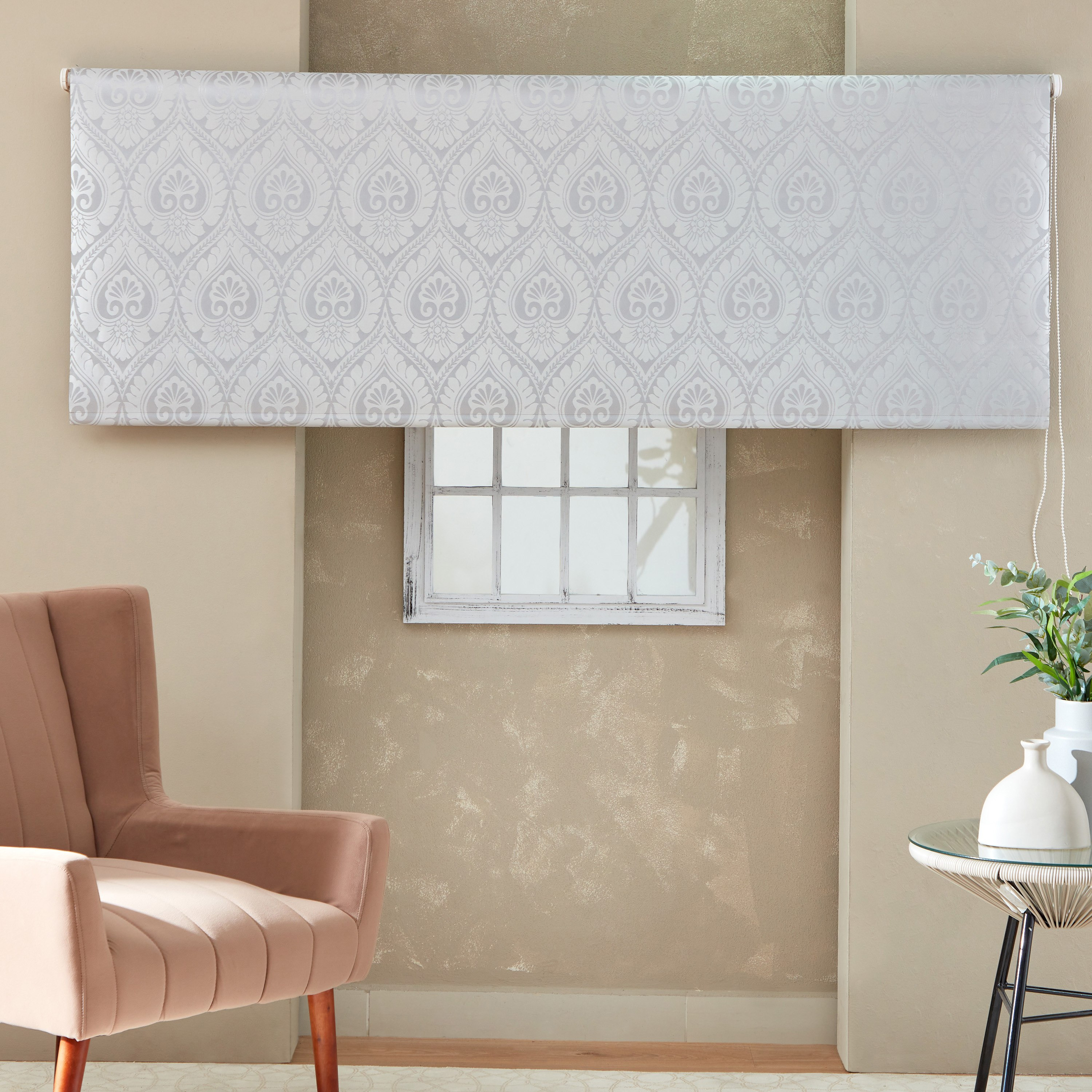 ستارة تعتيم جاكار دوارة من دلتا - 180x210 سم-hbxlivingroom-windowcoverings-blinds-image-2