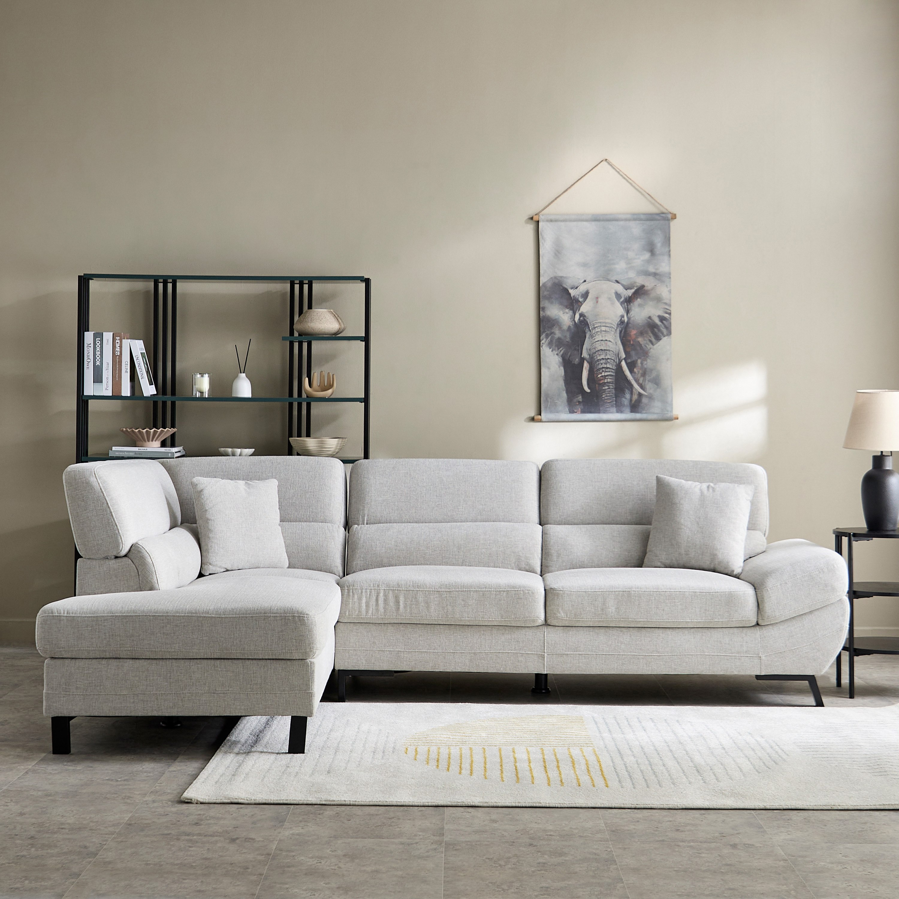 Salerno 3-Seater Left Corner Fabric Sofa-hbxfurniture-livingroom-sofasandsofasets-image-2