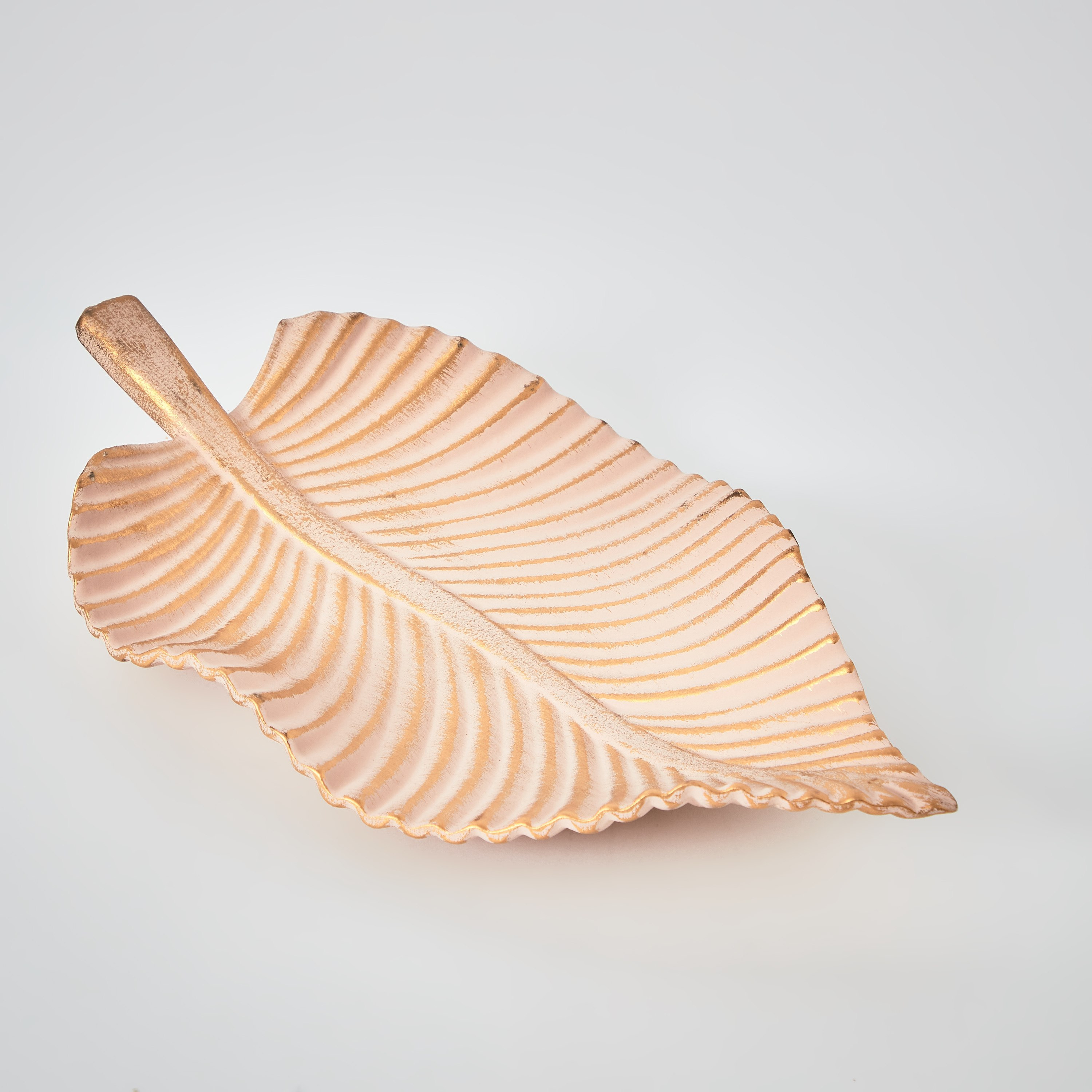 صحن بتصميم ورقة شجر من رين - 35.5x20.5x5.5 سم-hbxhomeware-hbxdecorandfurnishings-image-6