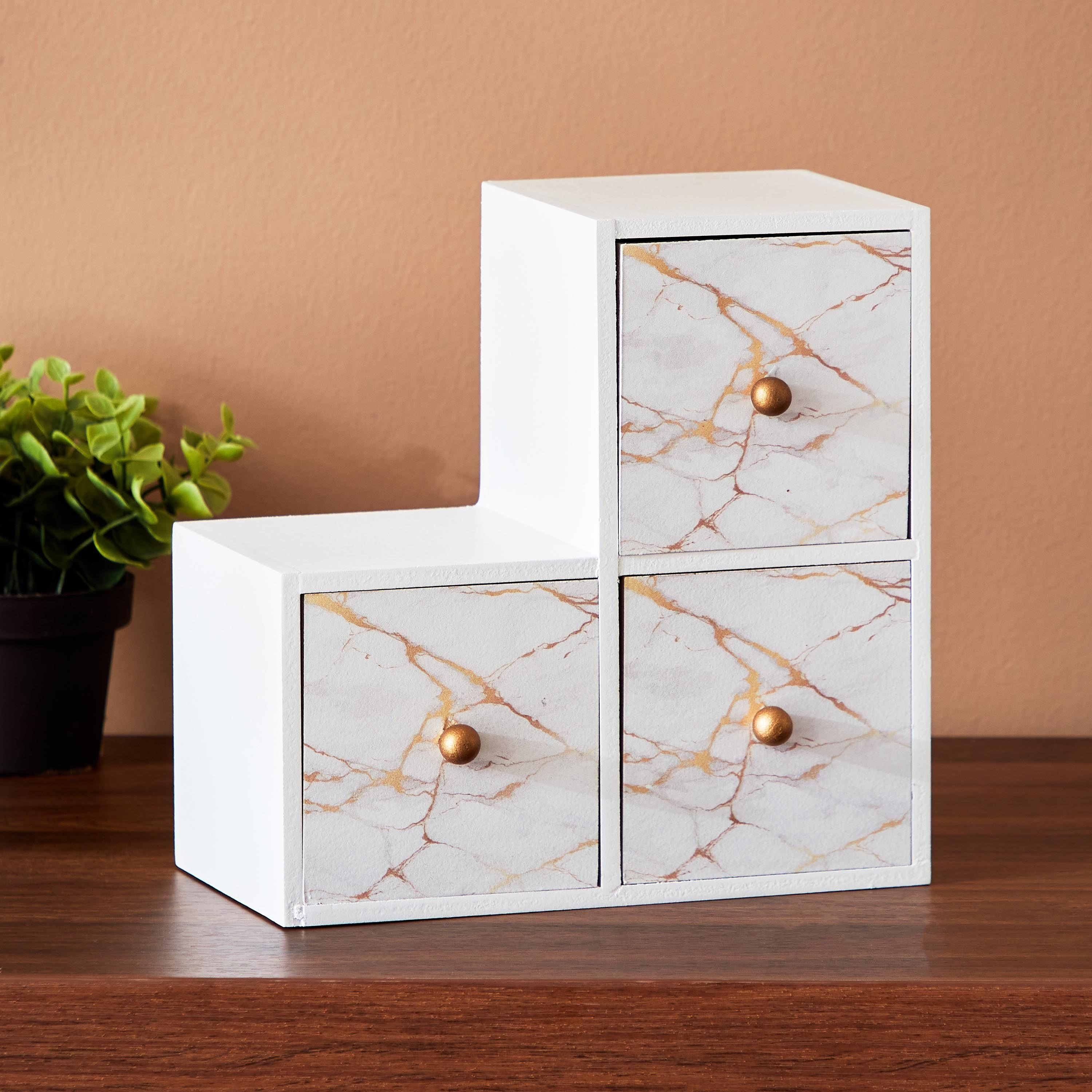 خزانة خشبية 3 أدراج من رين - 20x20x11 سم-hbxdecorandfurnishings-homeaccessories-novelties-image-2
