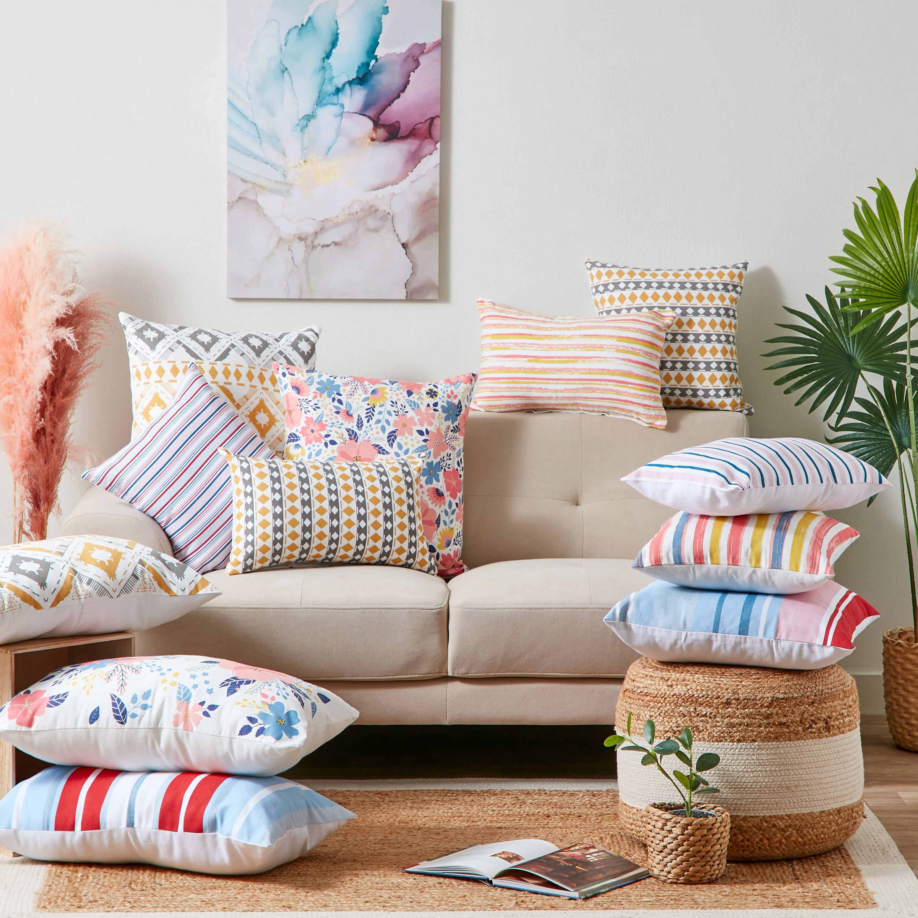غطاء وسادة بطبعات من نوفا- 40x40 سم-hbxhomeware-cushionsandcovers-cushioncovers-image-4