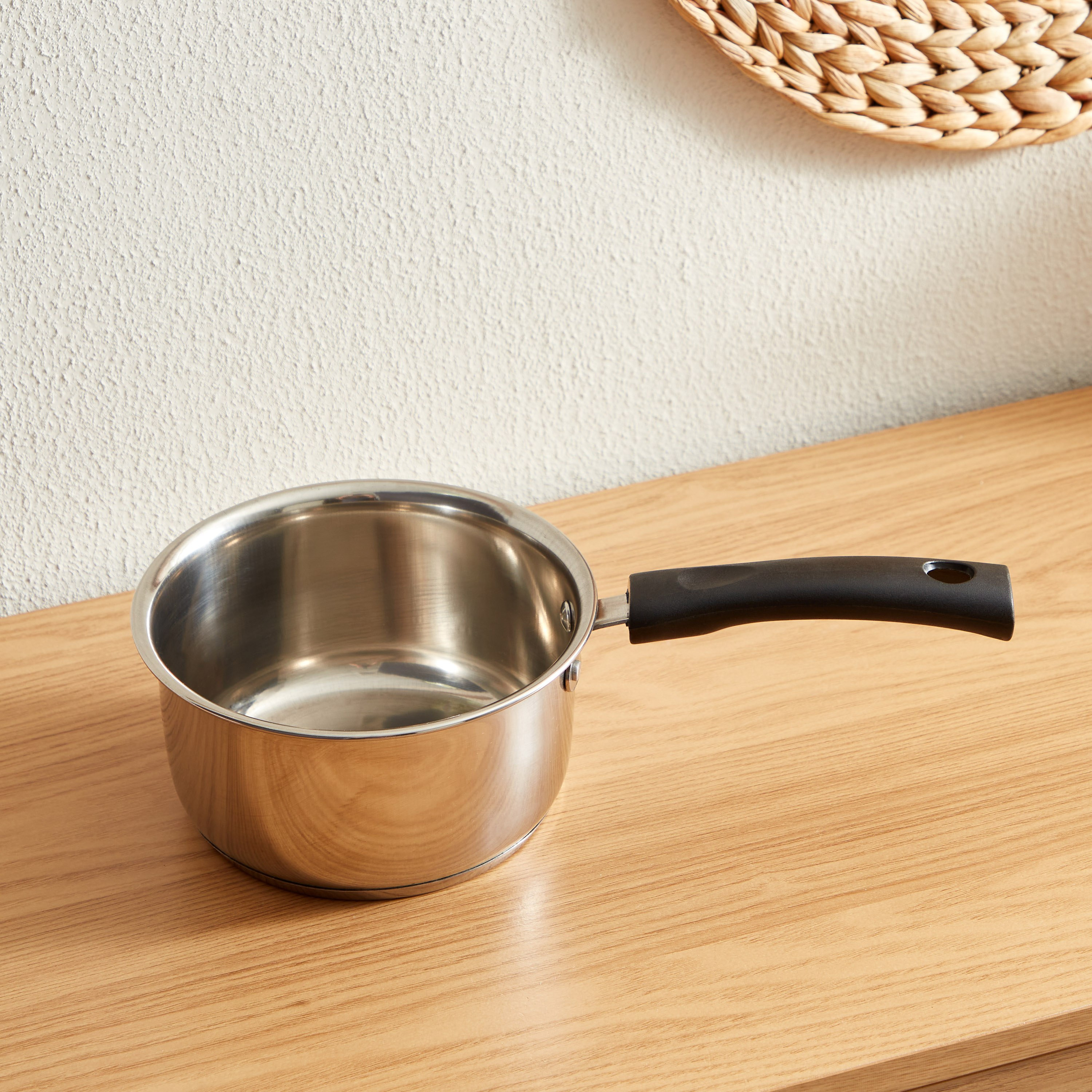 Premia Stainless Steel Saucepan with Induction Base - 16 cm-hbxhomeware-hbxkitchen-image-1