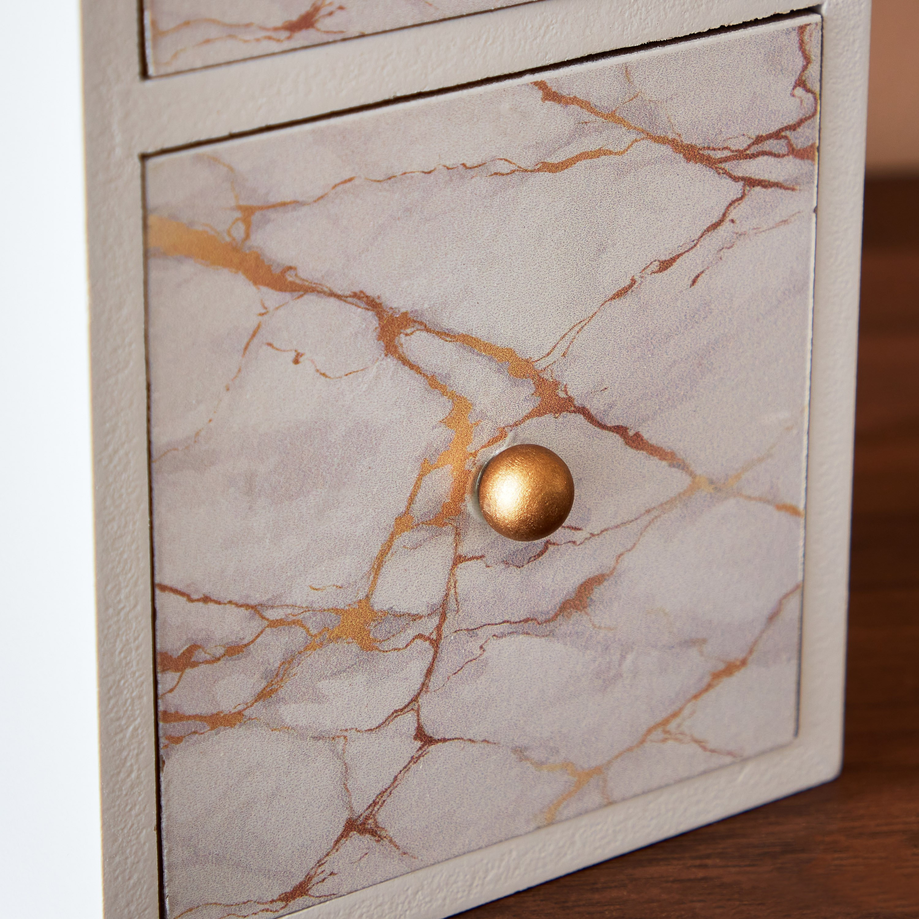 خزانة خشبية 4 أدراج من رين - 12x10.5x45 سم-hbxdecorandfurnishings-homeaccessories-novelties-image-4