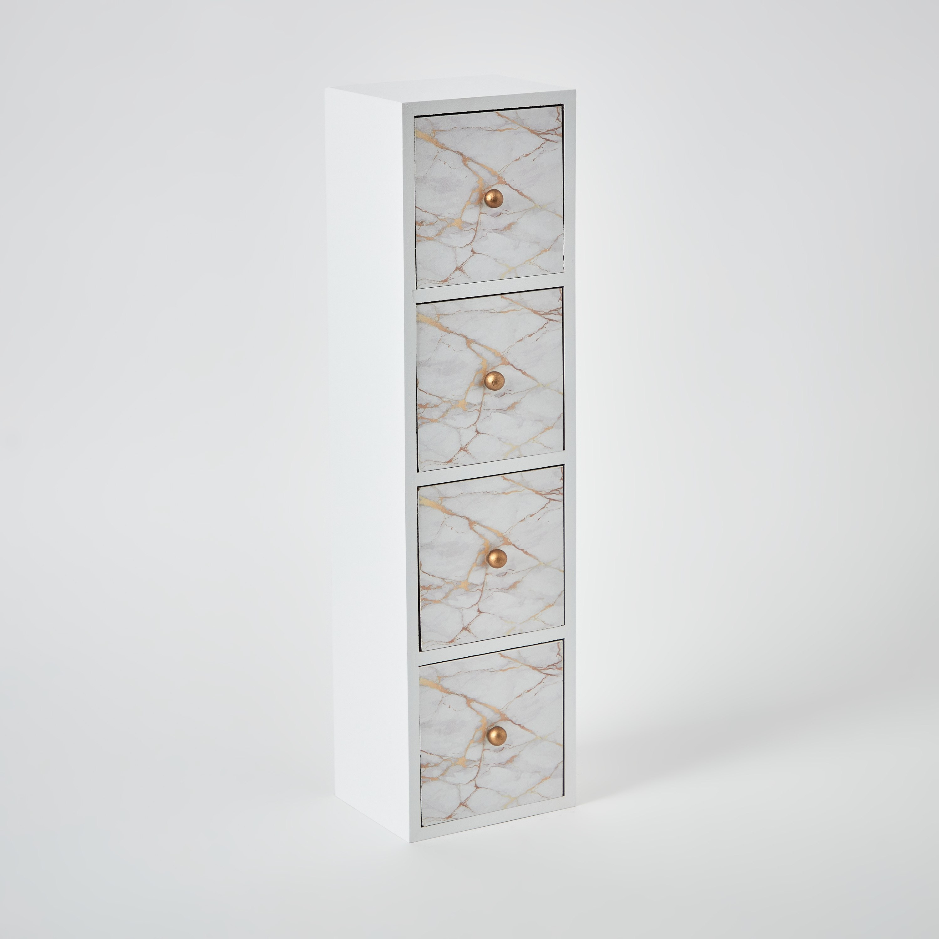 خزانة خشبية 4 أدراج من رين - 12x10.5x45 سم-hbxdecorandfurnishings-homeaccessories-novelties-image-6