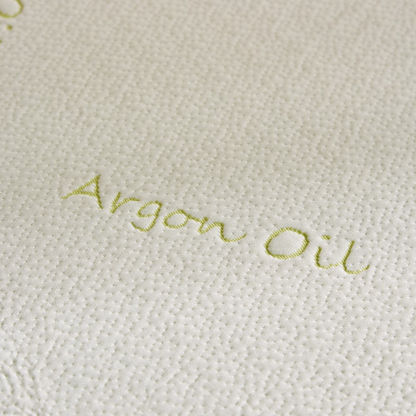 Argan Oil Infused Queen Memory Foam Mattress Topper - 150x200x4 cms