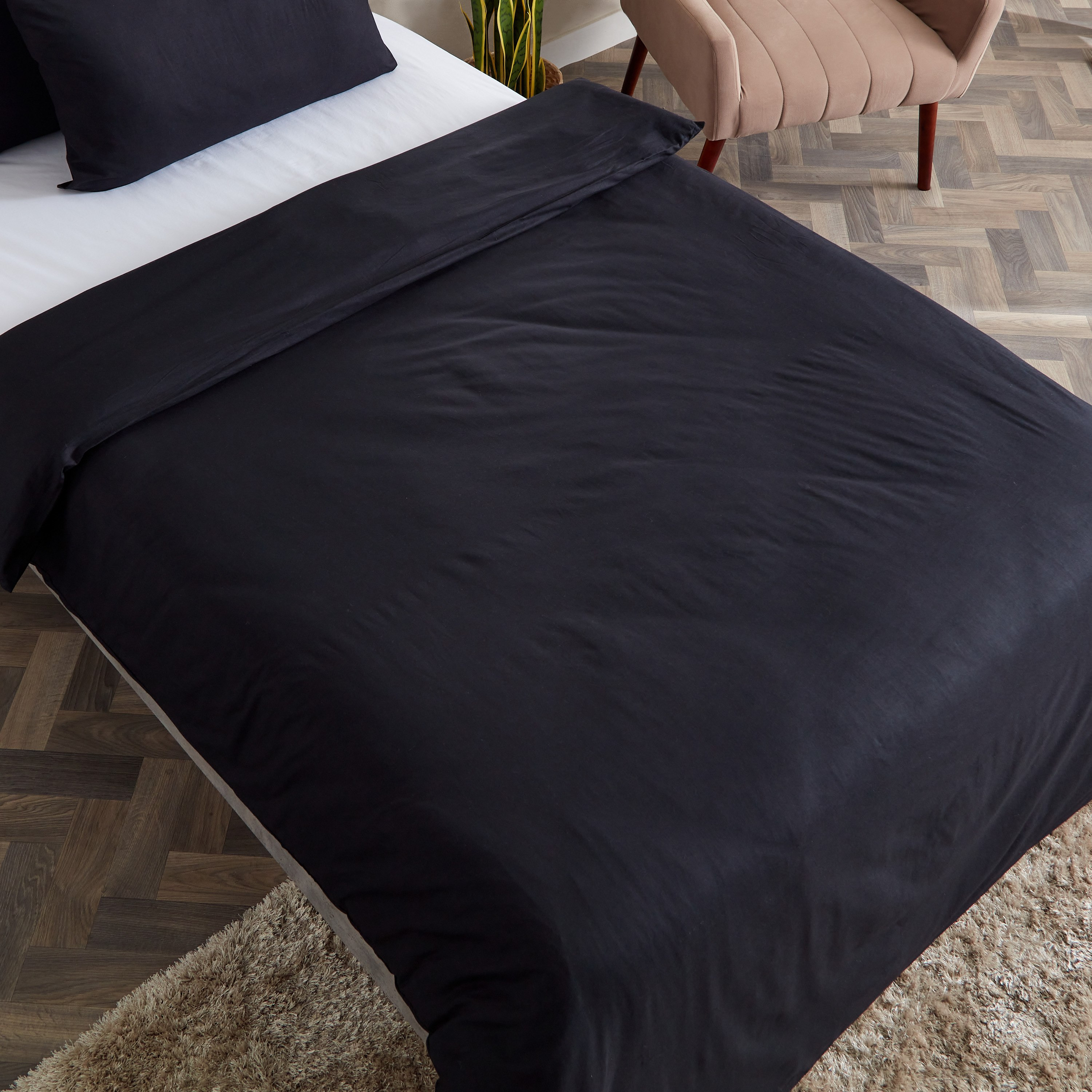 Wellington 2-Piece Solid Cotton Single Duvet Cover Set - 135x200 cm-PROMO_HB_AE_B1G1_250925-image-3