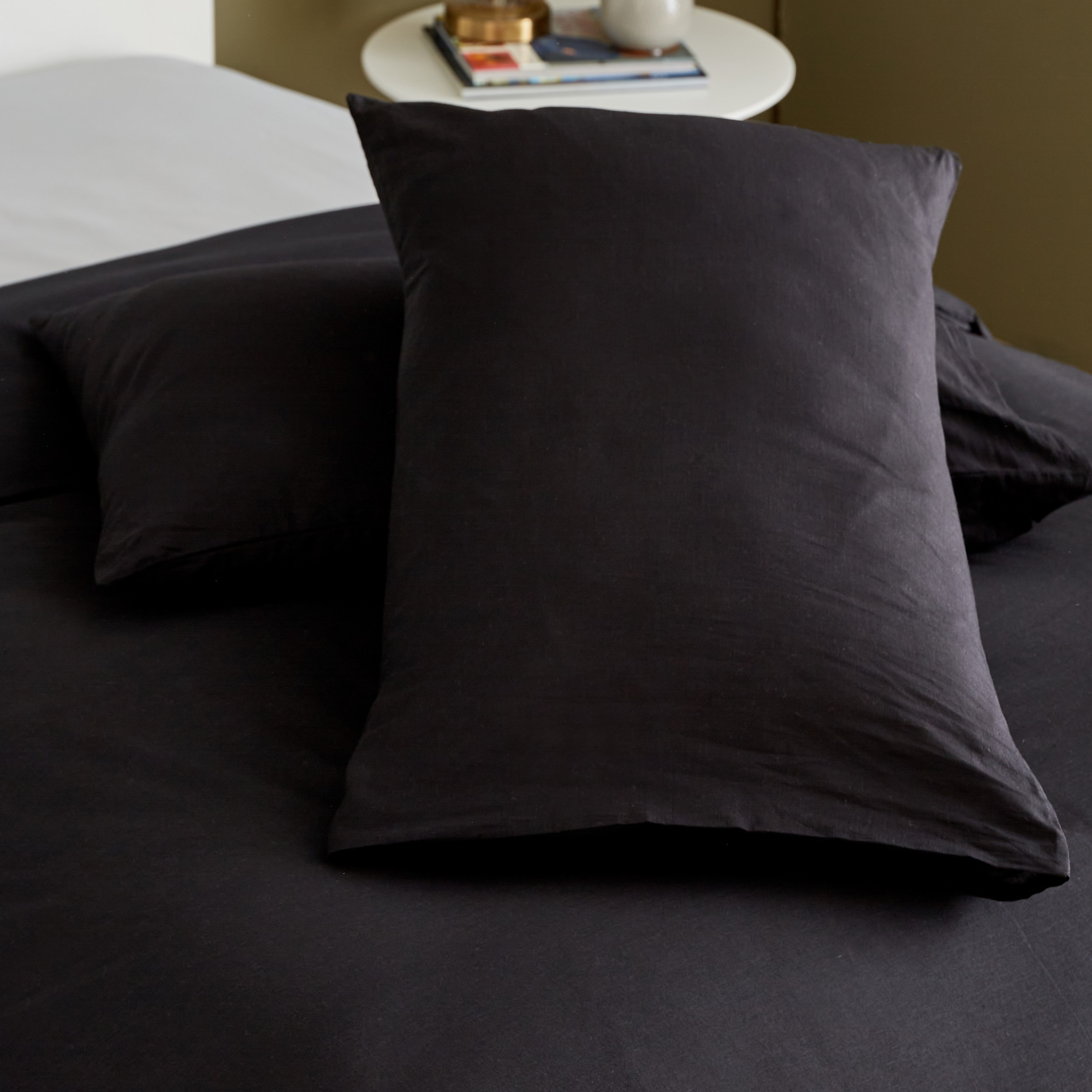 طقم غطاء لحاف كينج/كوين قطن سادة 3 قطع من ويلينجتون - 220x220 سم-hbxhomeware-hbxdecorandfurnishings-image-7