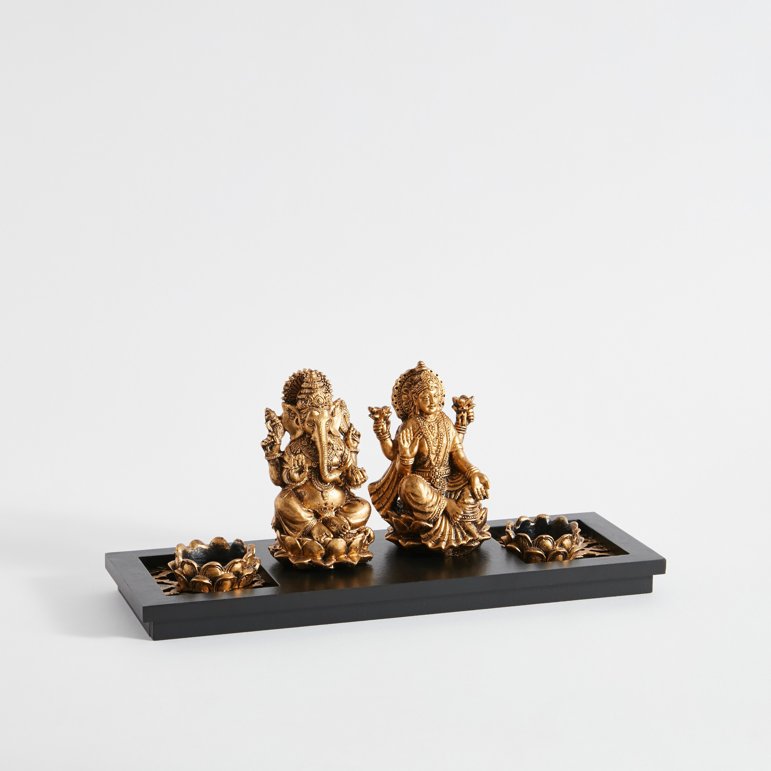 حامل شموع صغيرة وصينية وتمثال جانيشا من زوها-hbxhomeware-homedecor-figurinesandornaments-image-7