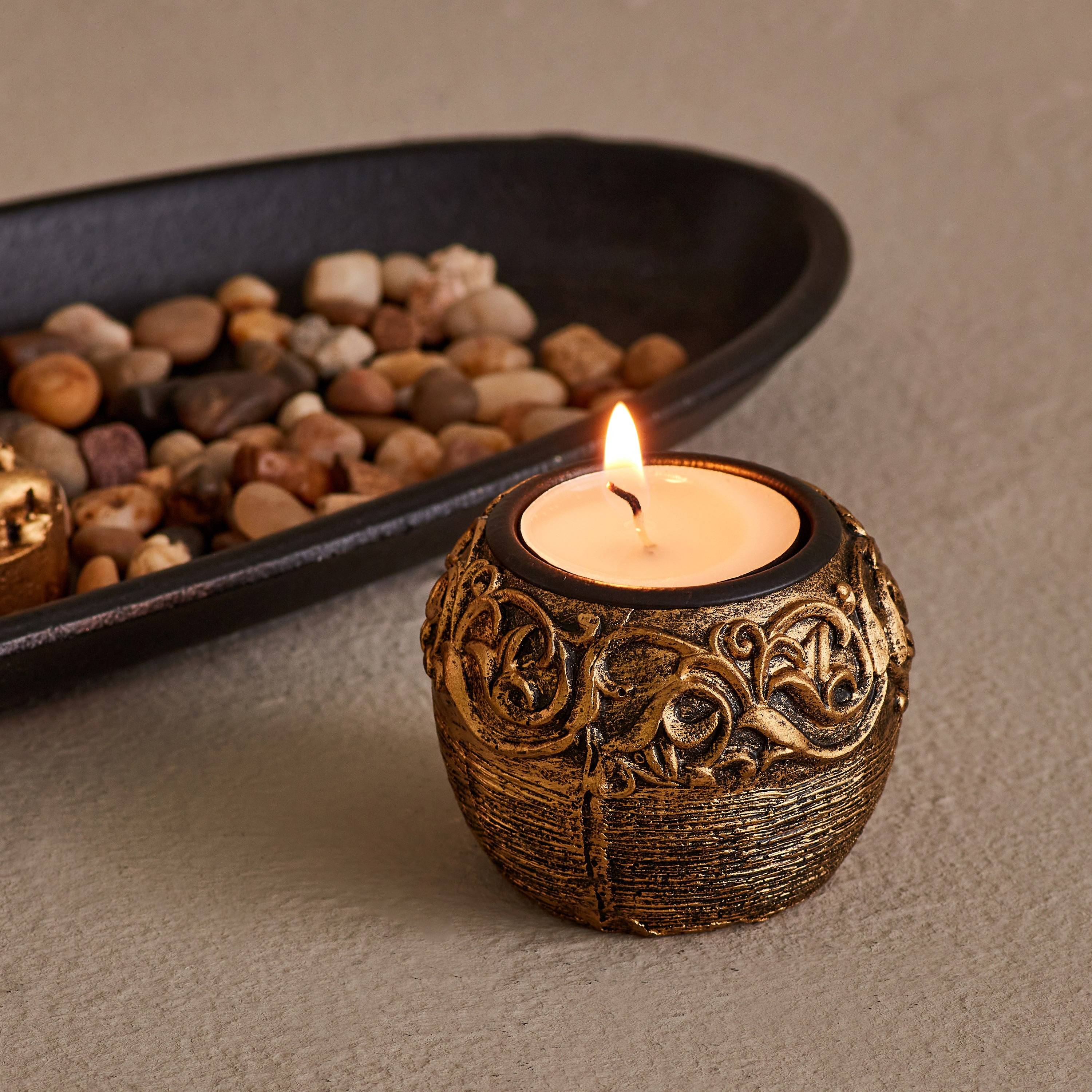 حامل شموع صغيرة وصينية ديكور من زوها-hbxhomeware-homedecor-figurinesandornaments-image-5