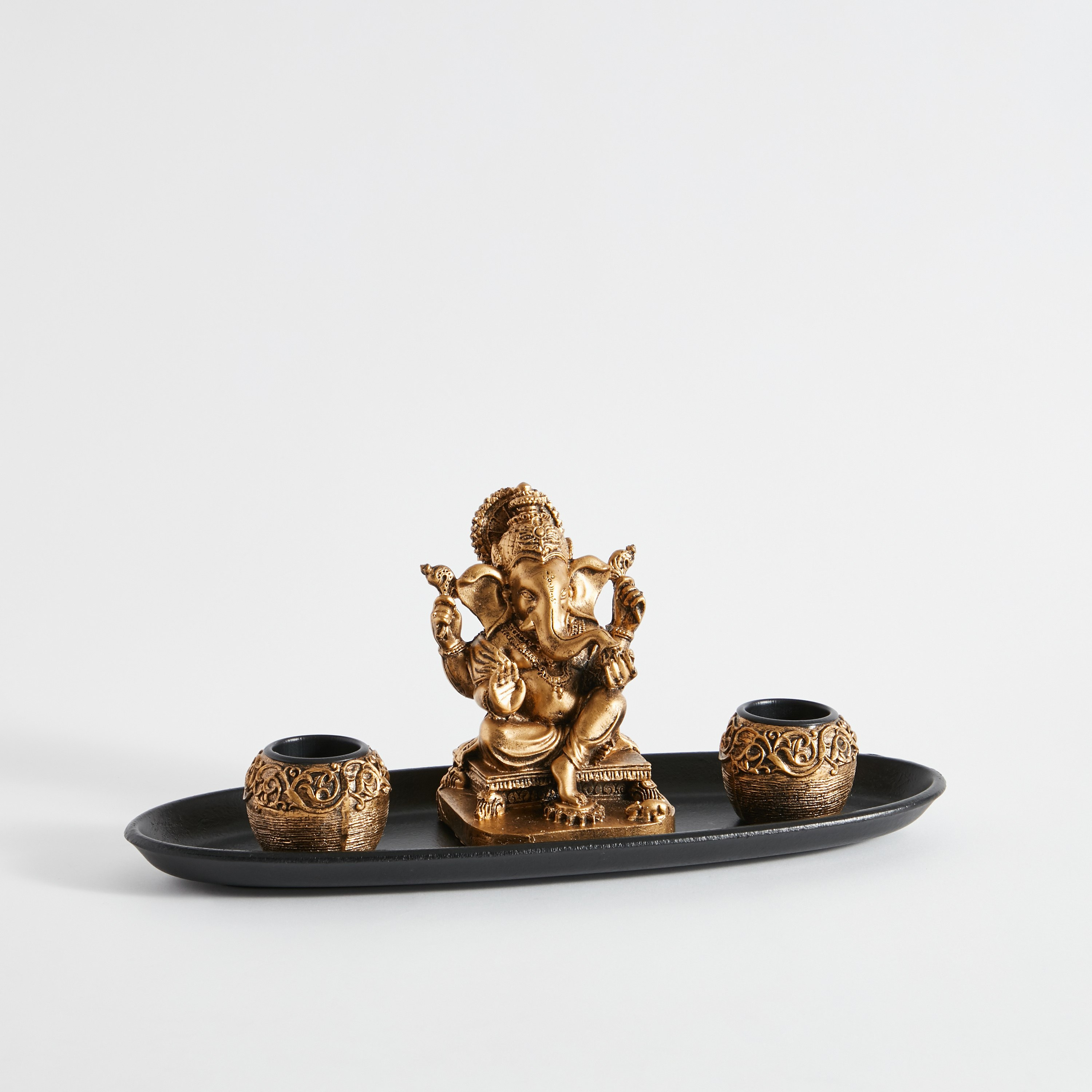حامل شموع صغيرة وصينية ديكور من زوها-hbxhomeware-homedecor-figurinesandornaments-image-7