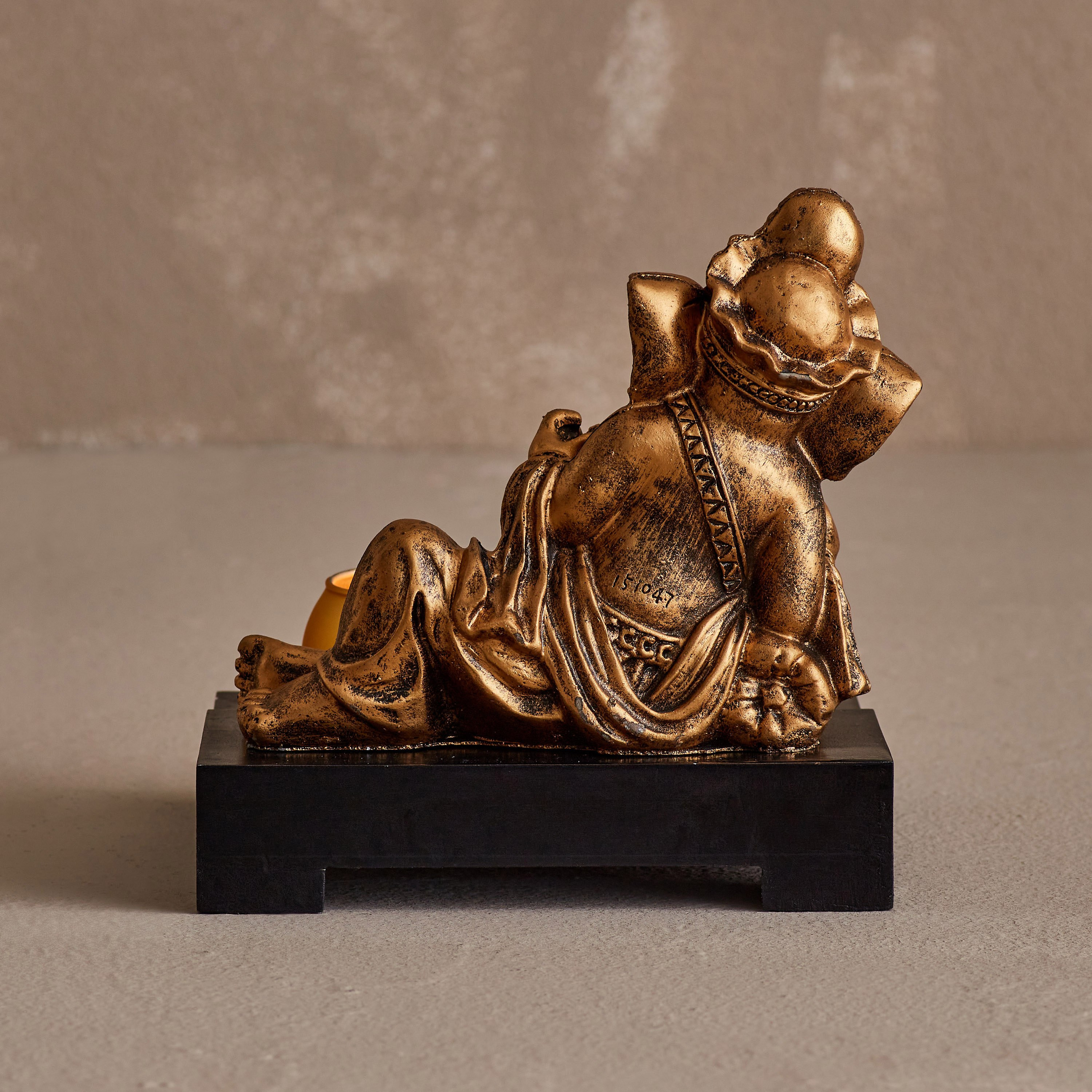 حامل شموع صغيرة وصينية وتمثال جانيشا من زوها-hbxhomeware-homedecor-figurinesandornaments-image-3