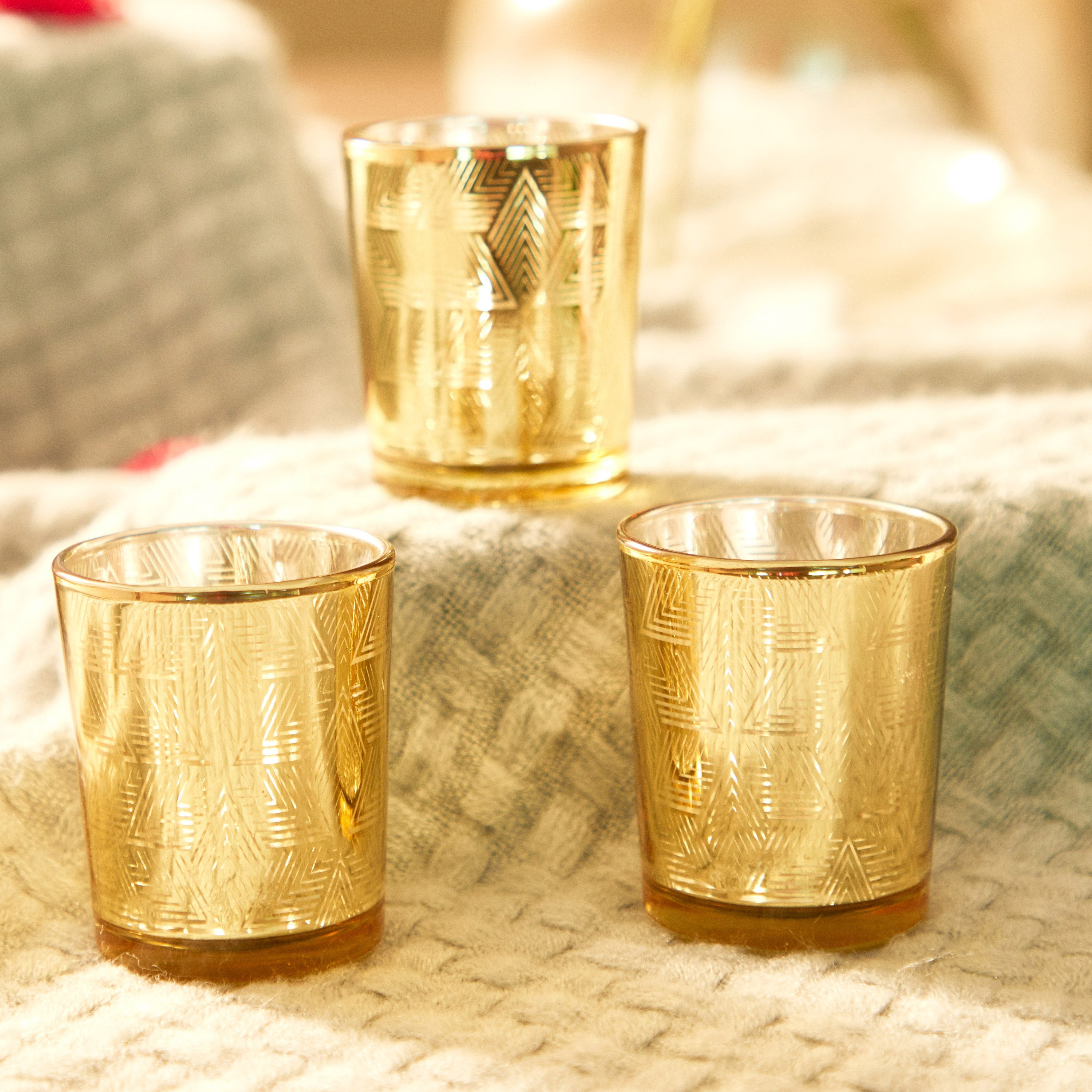 Zoha 3-Piece Star Tealight Holder Set - 6x6x7 cm-hbxlivingroom-decorandaccessories-candleholders-image-3