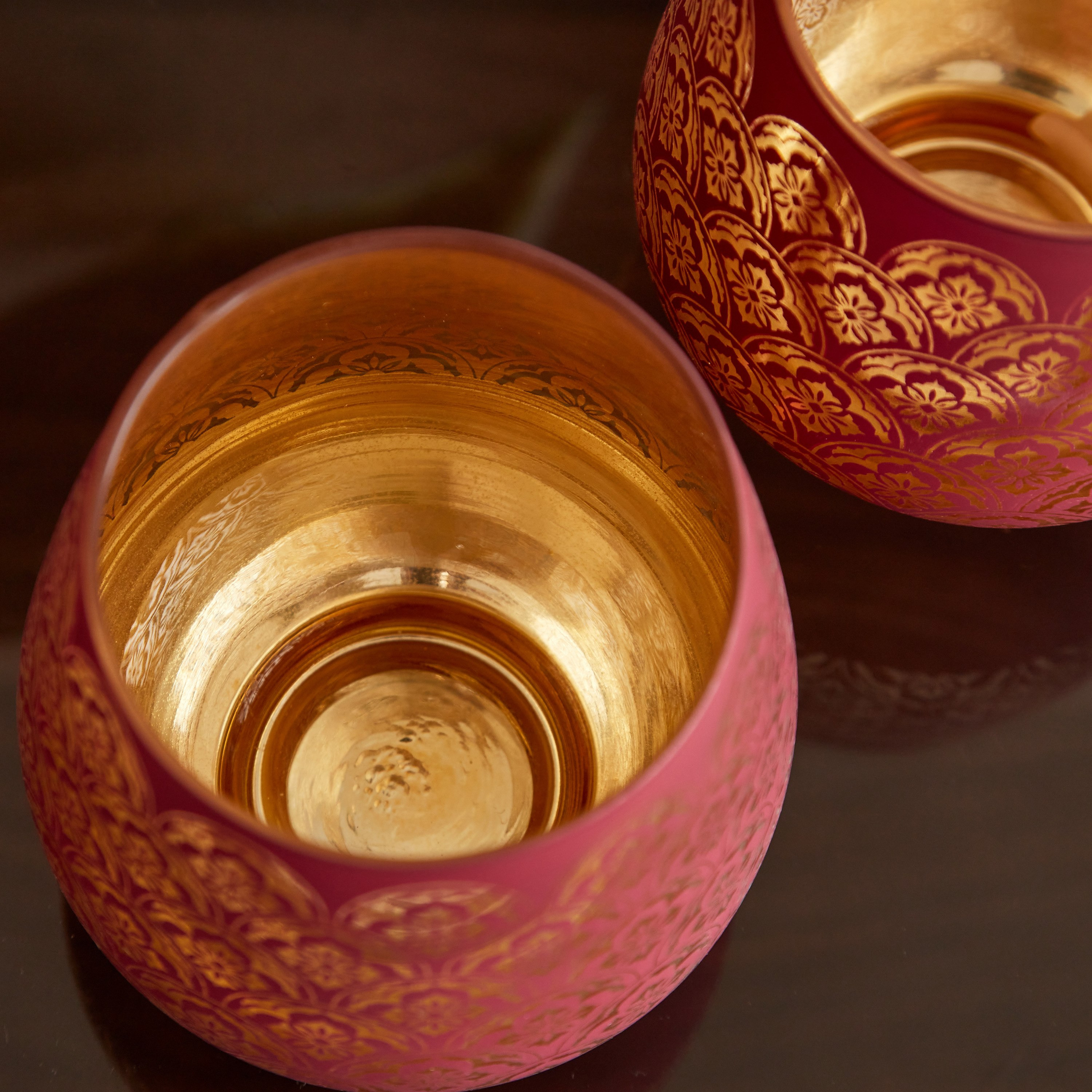 طقم حامل شموع صغيرة قطعتين من زوها - 9.5x9.5x9 سم-hbxlivingroom-decorandaccessories-candleholders-image-4