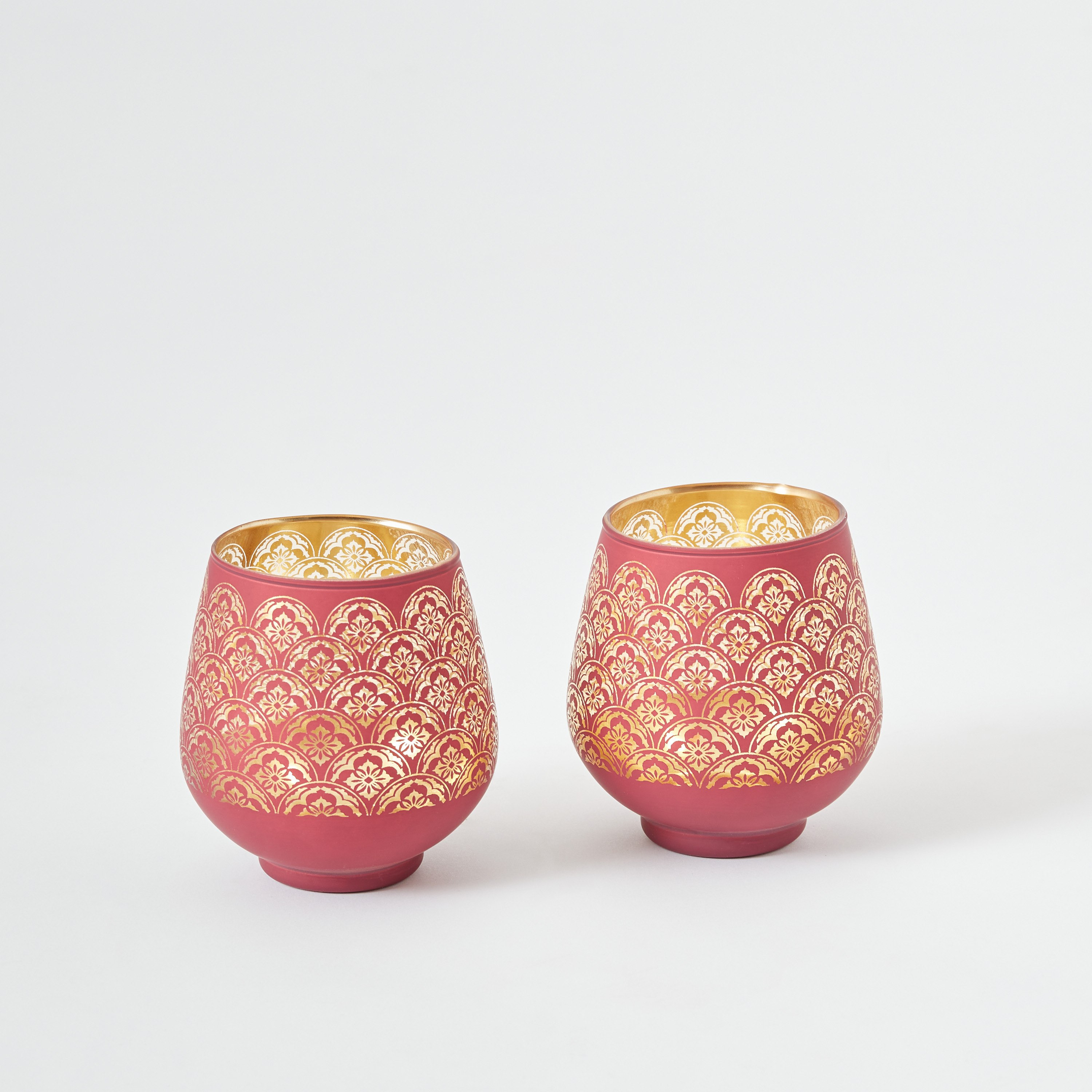 طقم حامل شموع صغيرة قطعتين من زوها - 9.5x9.5x9 سم-hbxlivingroom-decorandaccessories-candleholders-image-6