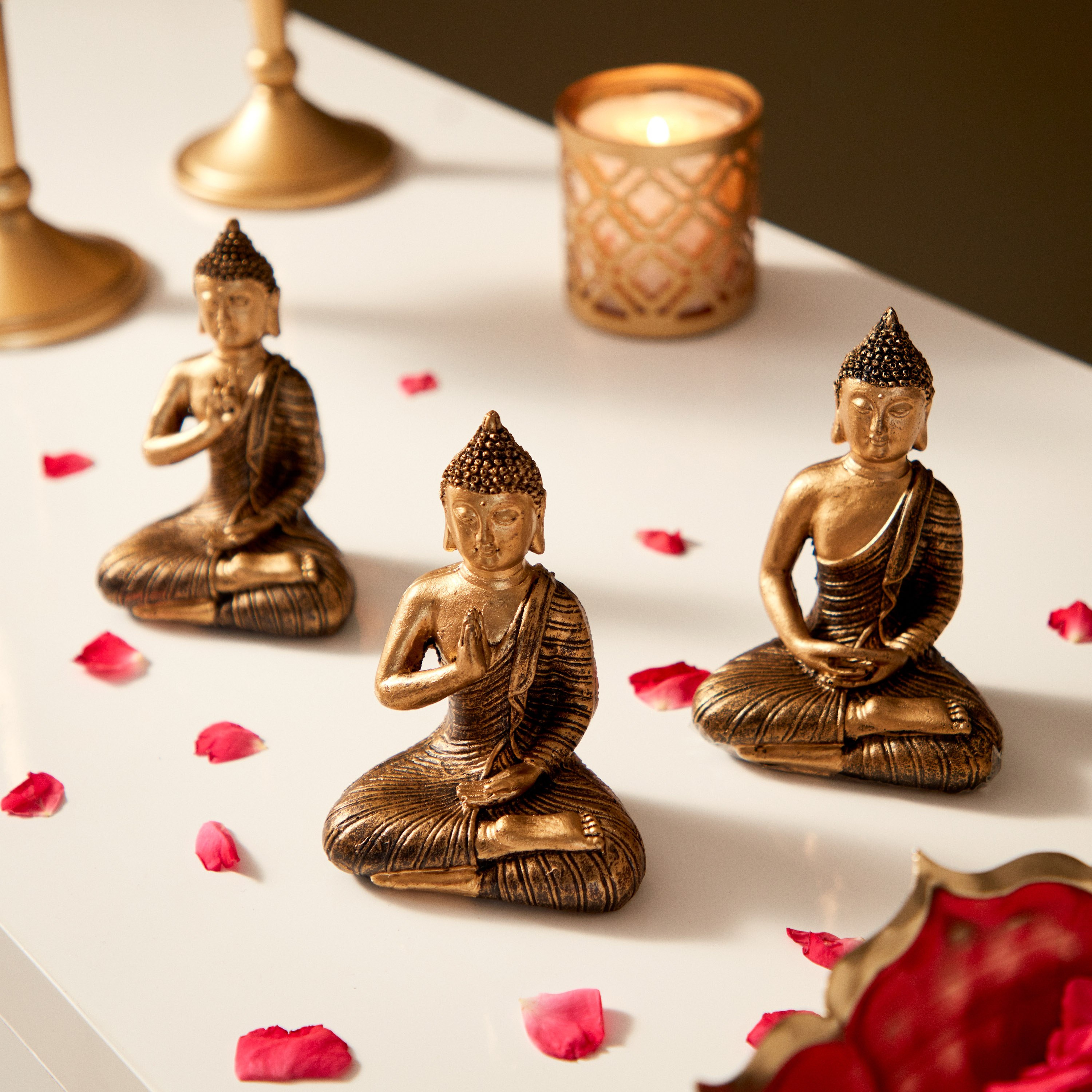 قطع ديكور 3 قطع من زوها - 9x6x13.5 سم-hbxhomeware-homedecor-figurinesandornaments-image-1