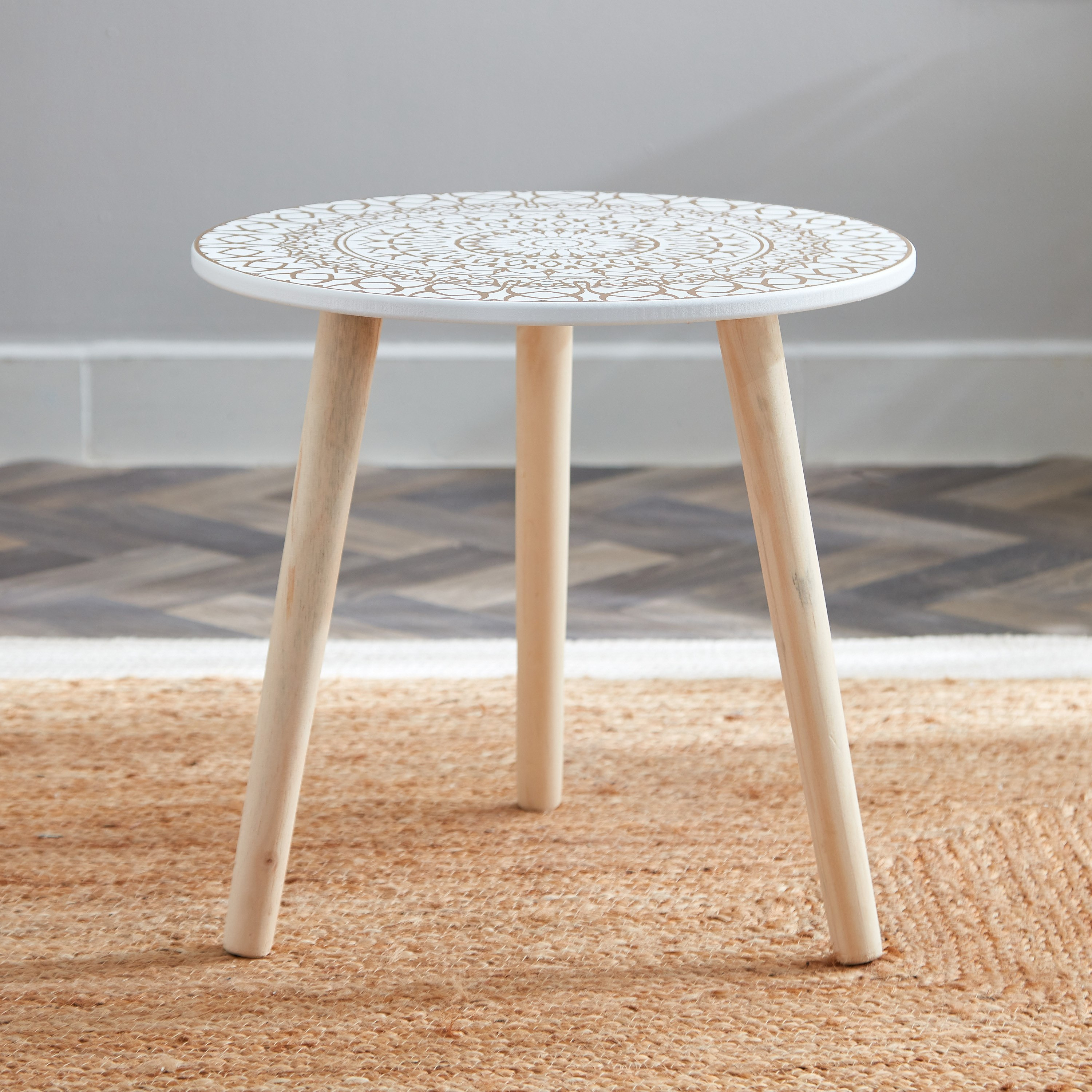 طاولة زينة من زوها - 40x40x37.5 سم-hbxkitchen-serveware-image-1