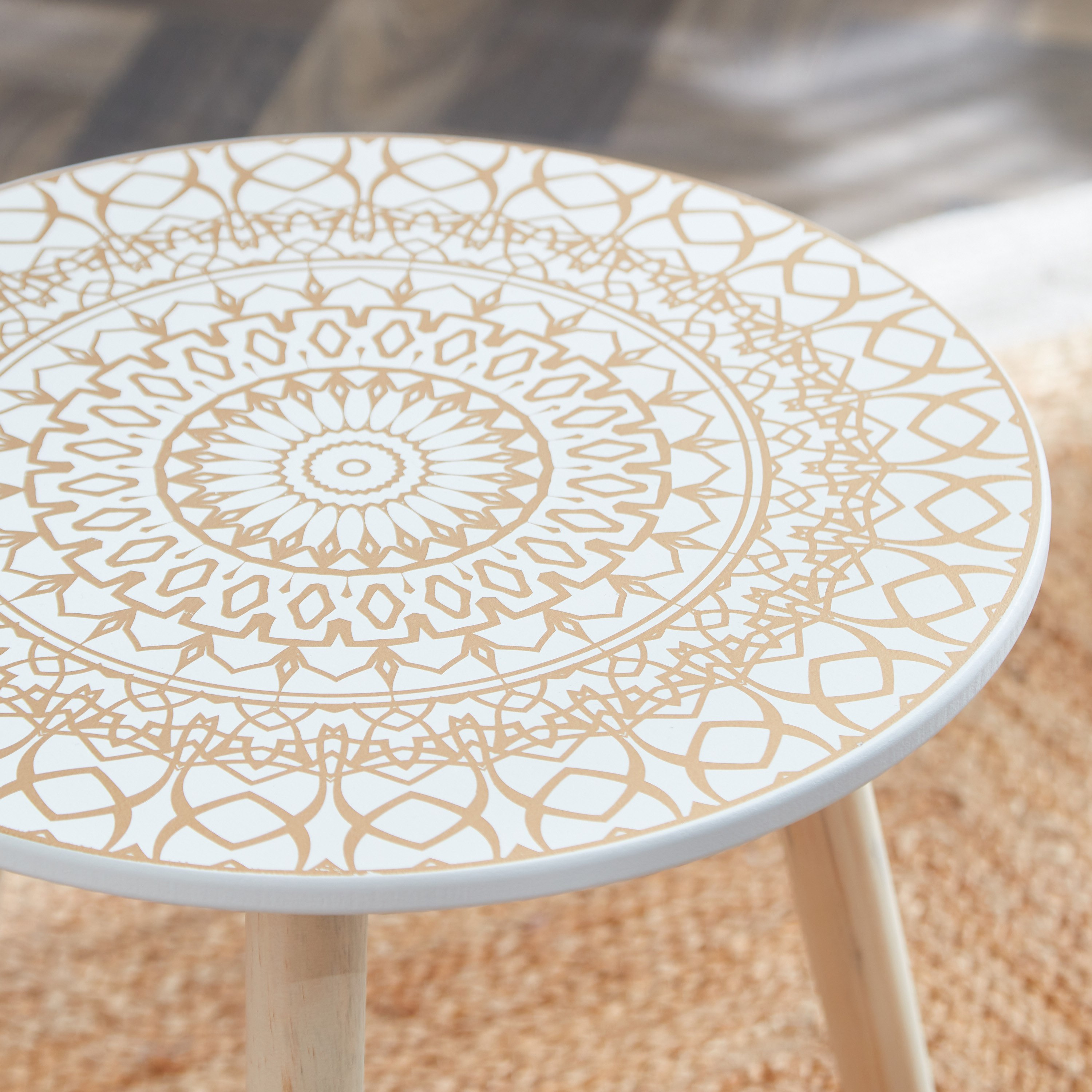 طاولة زينة من زوها - 40x40x37.5 سم-hbxkitchen-serveware-image-2