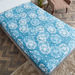 Estonia Dandelion Printed Twin Cotton Fitted Sheet - 120x200+25 cm-Sheets and Pillow Covers-thumbnailMobile-2